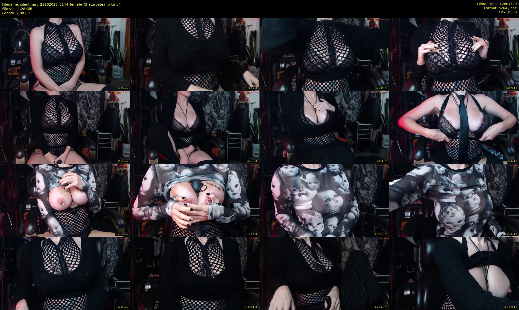 silentmary — 120 minute Chaturbate female cam show recording, 720p, Oct 22, 2023