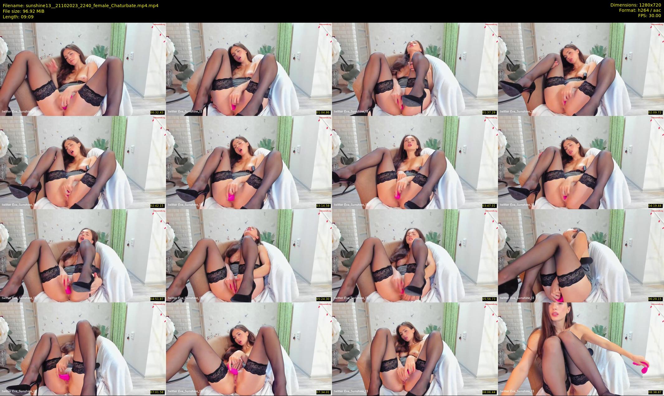 sunshine13_ — 10 minute Chaturbate female cam show recording, 720p, Oct 21, 2023