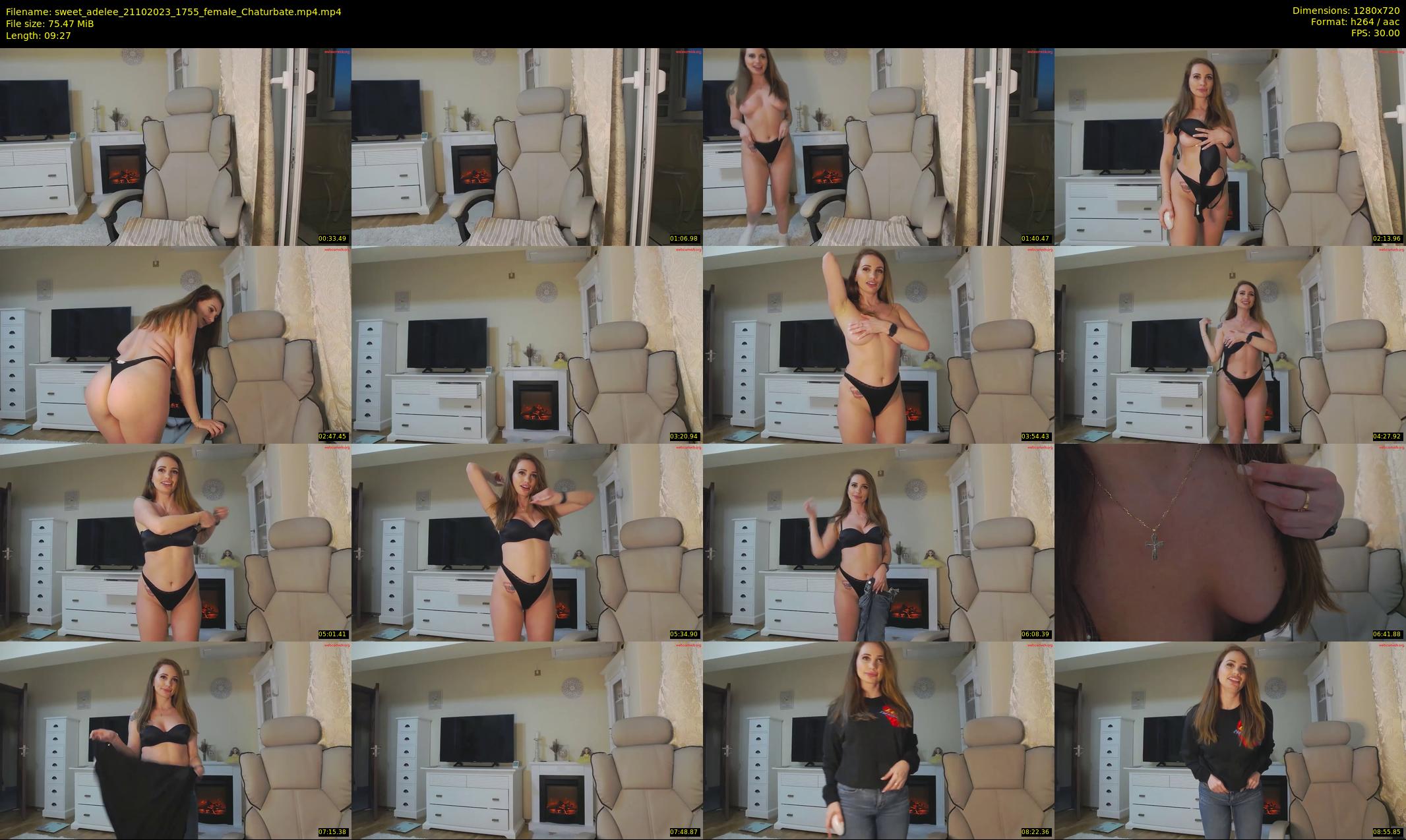 sweet_adelee — 10 minute Chaturbate female cam show recording, 720p, Oct 21, 2023