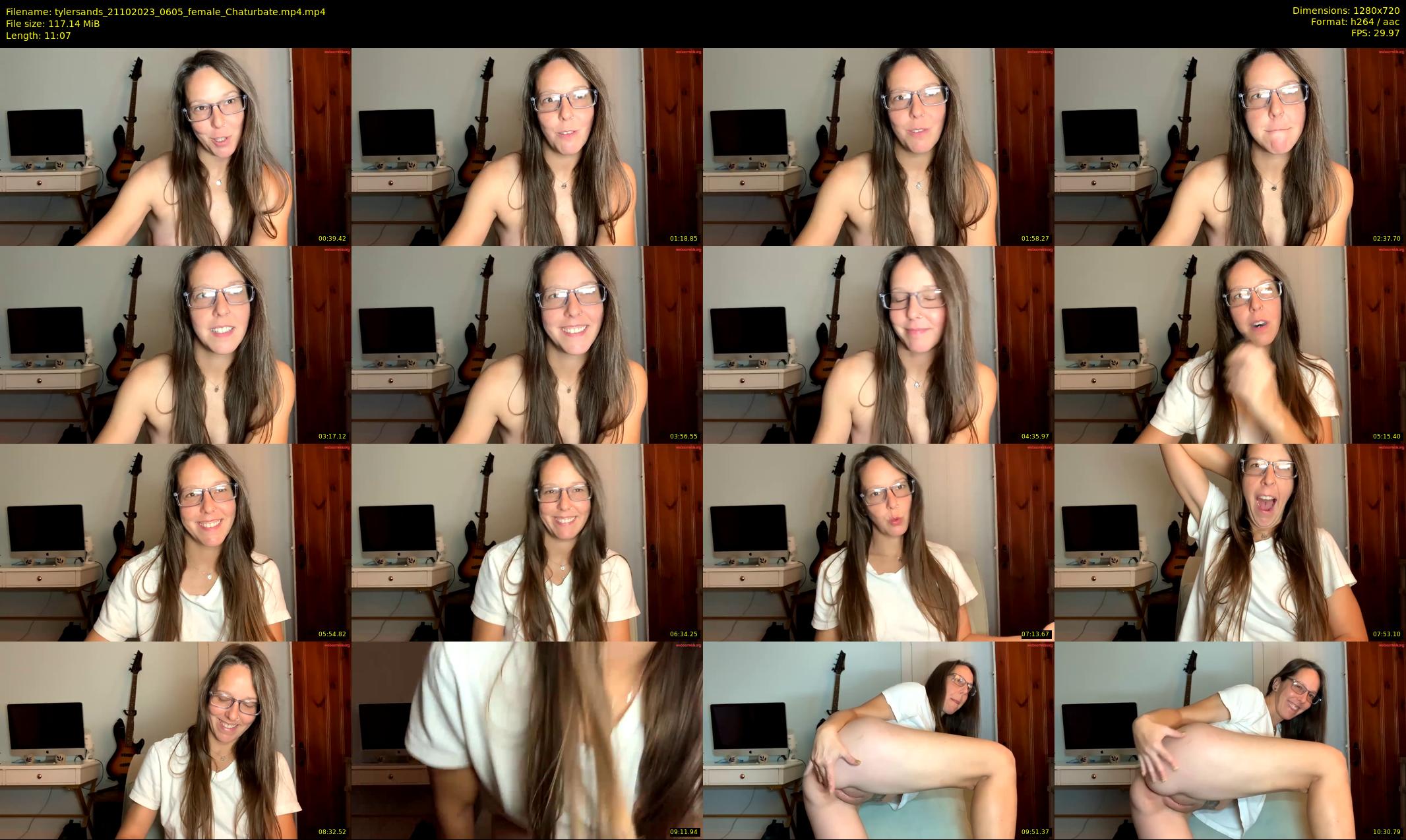tylersands — 12 minute Chaturbate female cam show recording, 720p, Oct 21, 2023