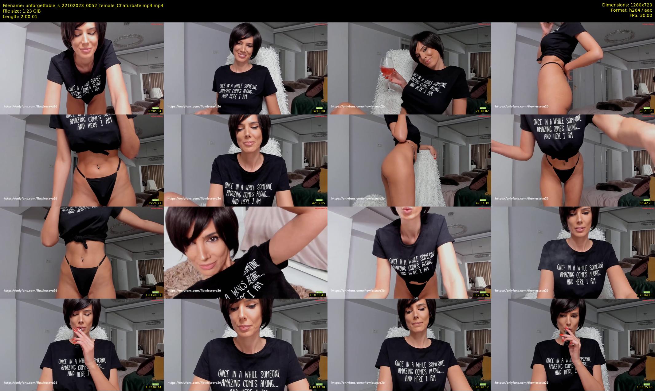 unforgettable_s — 121 minute Chaturbate female cam show recording, 720p, Oct 22, 2023