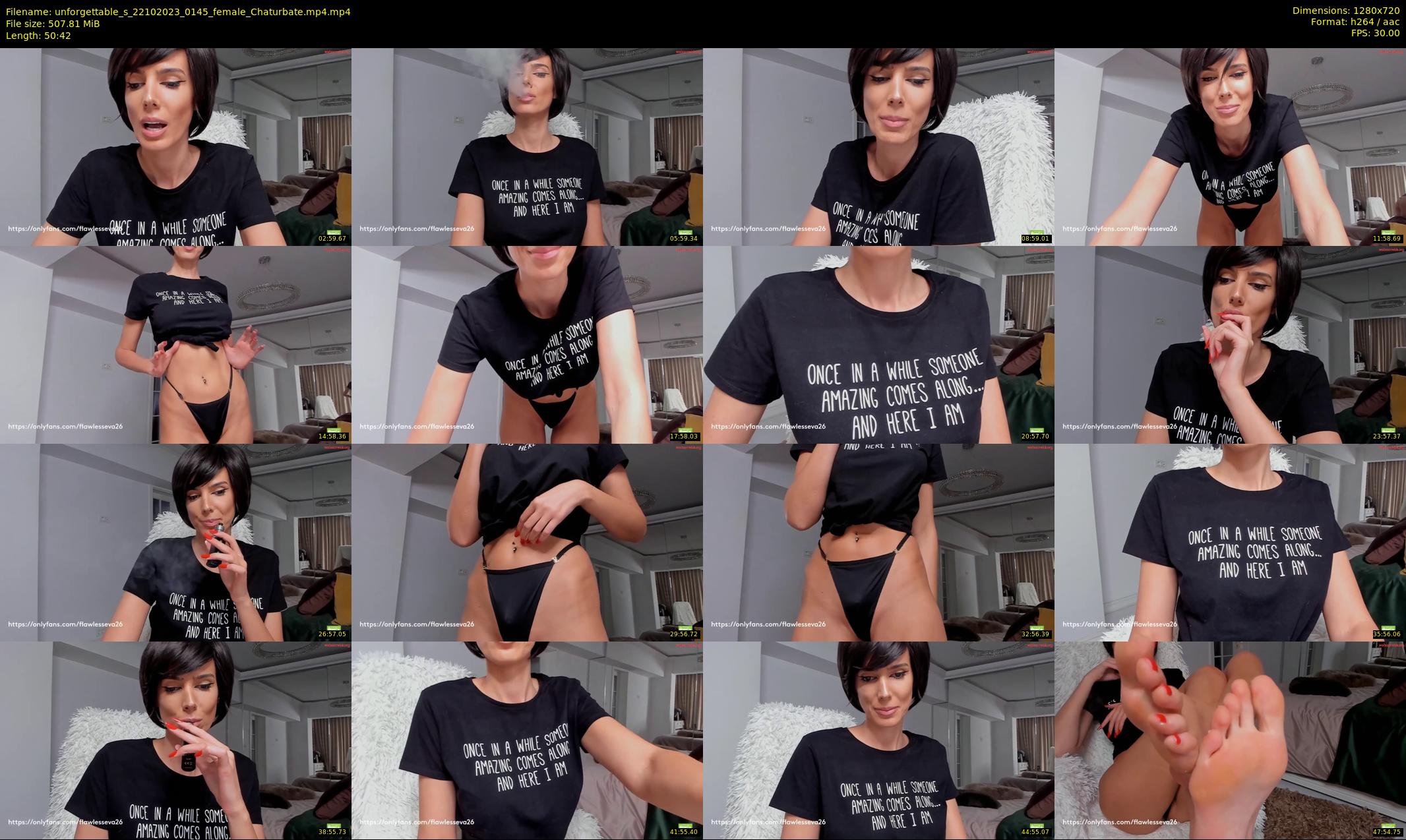 unforgettable_s — 51 minute Chaturbate female cam show recording, 720p, Oct 22, 2023