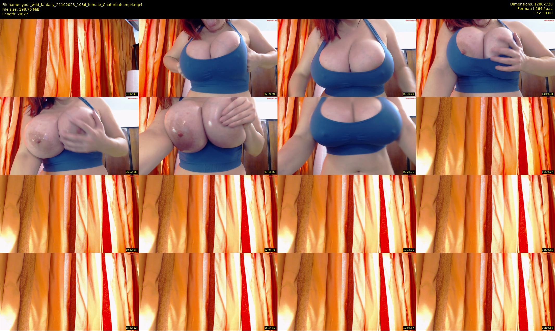 your_wild_fantasy — 21 minute Chaturbate female cam show recording, 720p, Oct 21, 2023