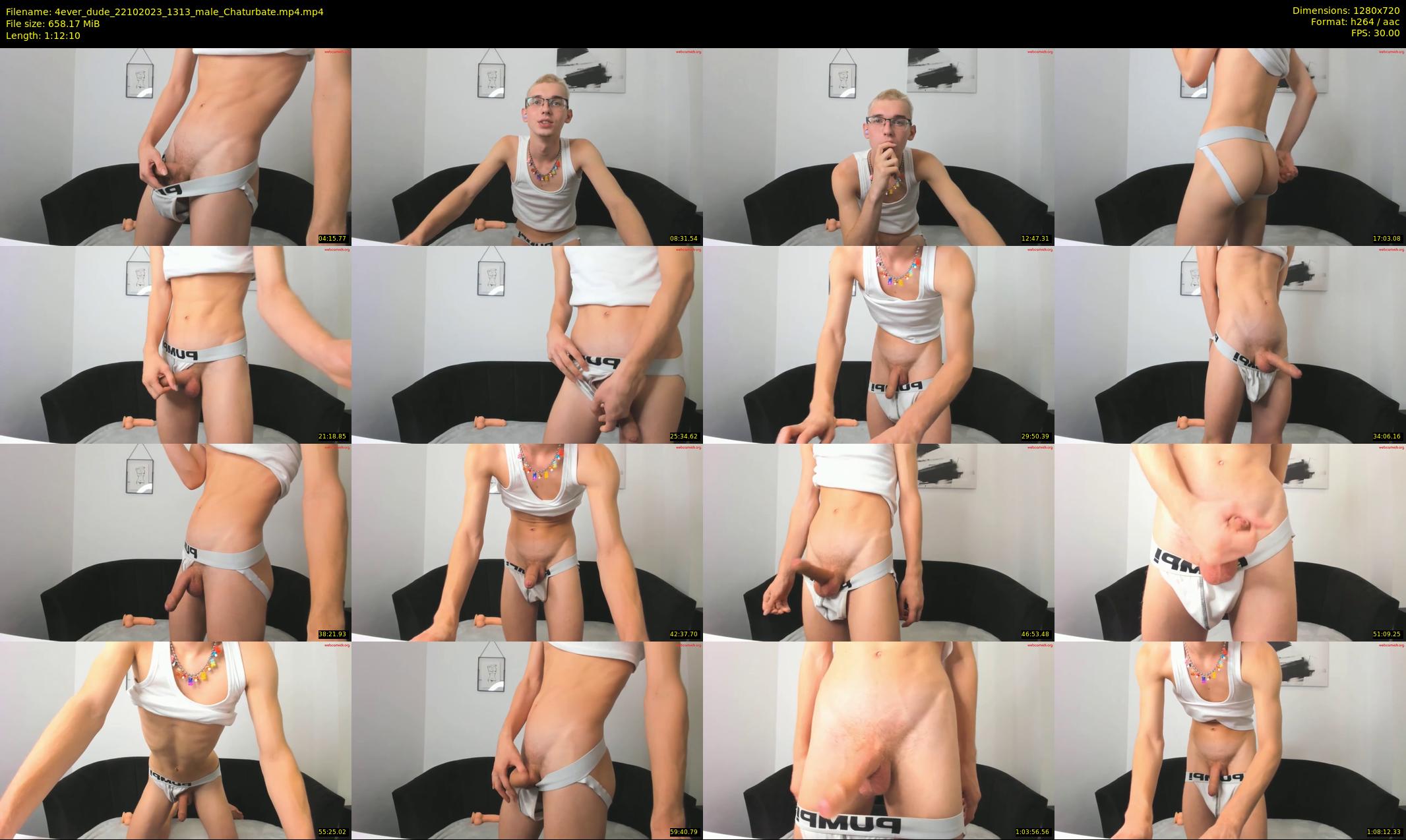 4ever_dude — 73 minute Chaturbate male cam show recording, 720p, Oct 22, 2023