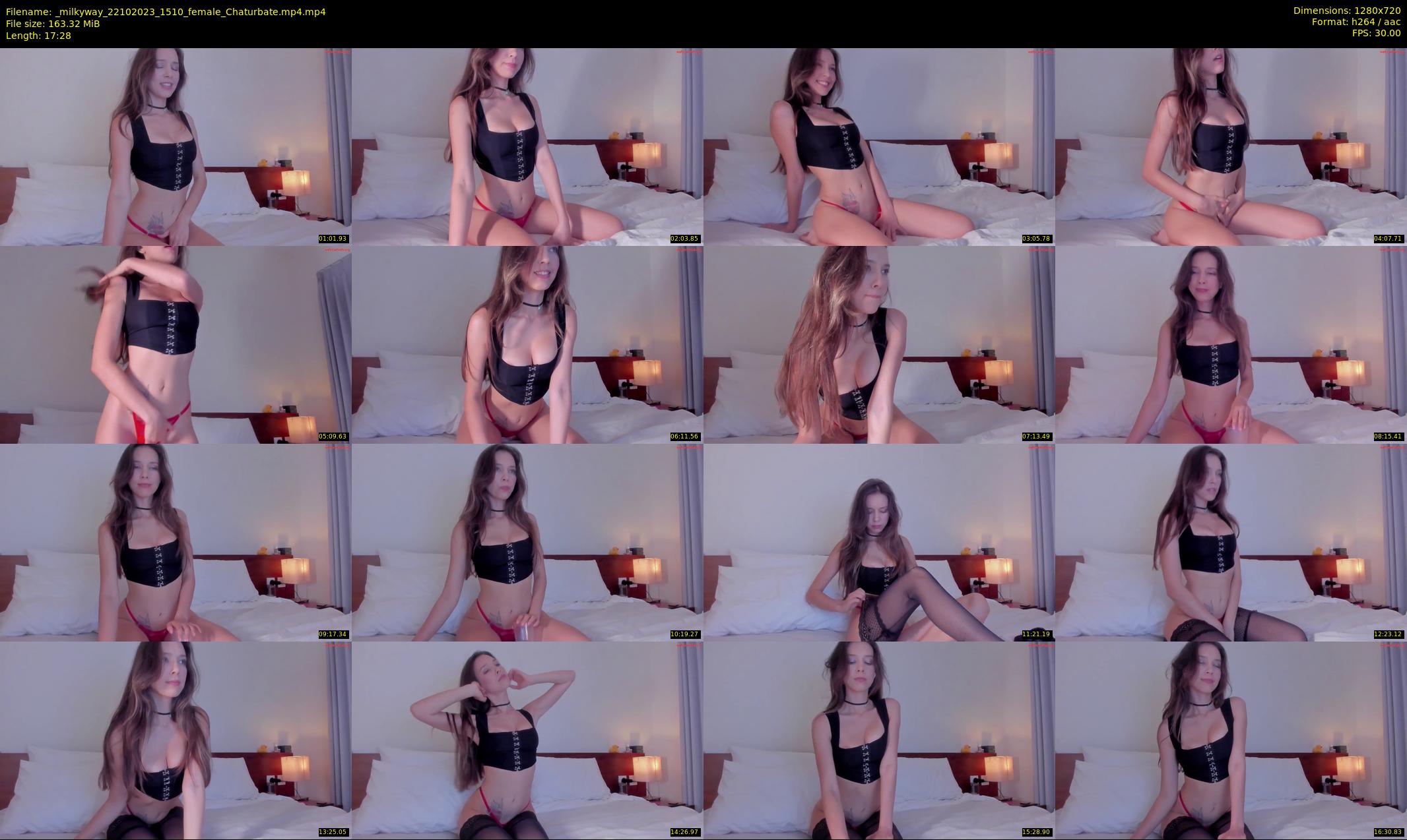 _milkyway — 18 minute Chaturbate female cam show recording, 720p, Oct 22, 2023
