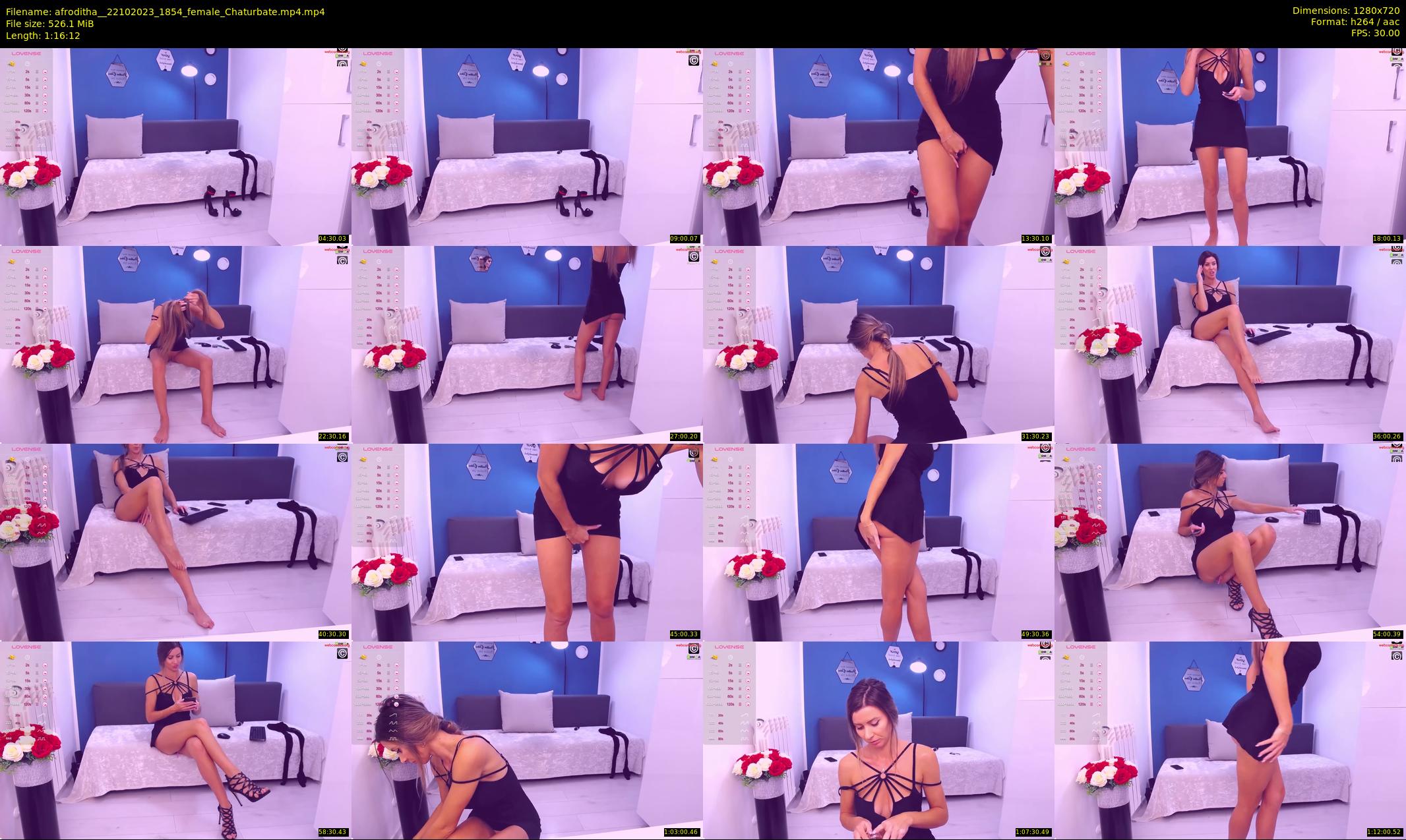 afroditha_ — 77 minute Chaturbate female cam show recording, 720p, Oct 22, 2023