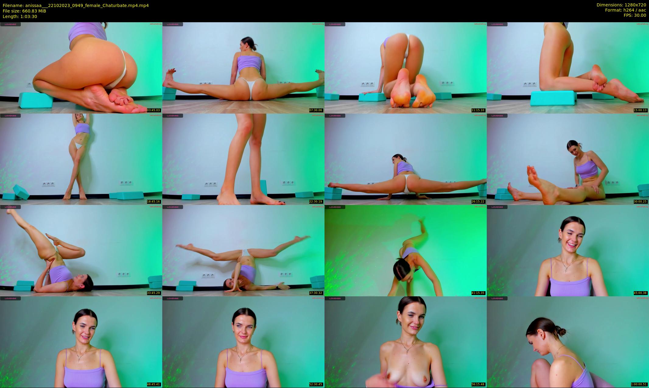 anissaa__ — 64 minute Chaturbate female cam show recording, 720p, Oct 22, 2023