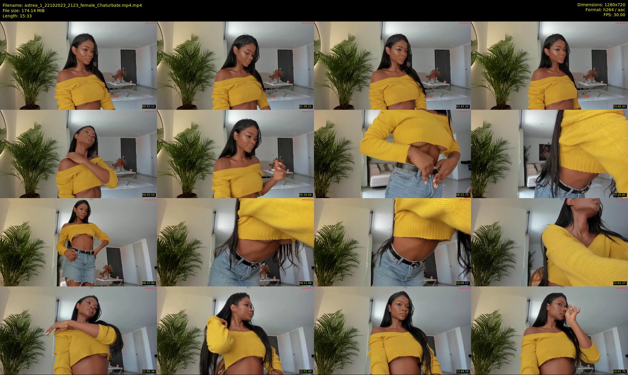 astrea_1 — 16 minute Chaturbate female cam show recording, 720p, Oct 22, 2023