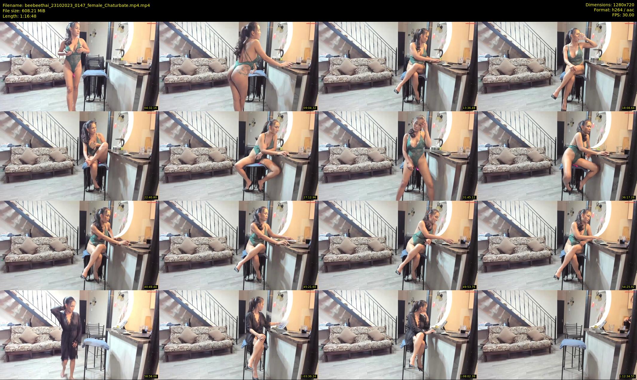 beebeethai — 77 minute Chaturbate female cam show recording, 720p, Oct 23, 2023