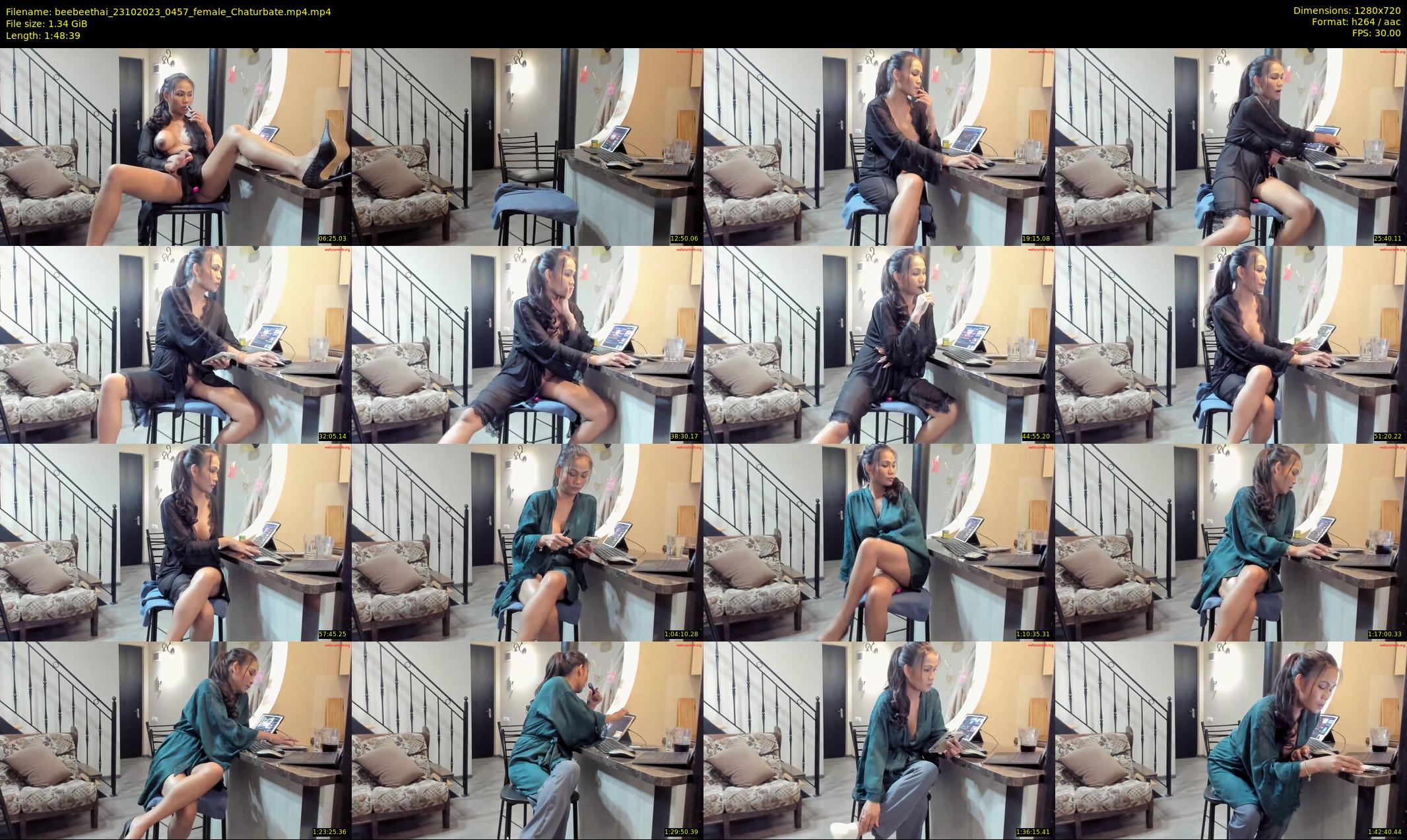 beebeethai — 109 minute Chaturbate female cam show recording, 720p, Oct 23, 2023