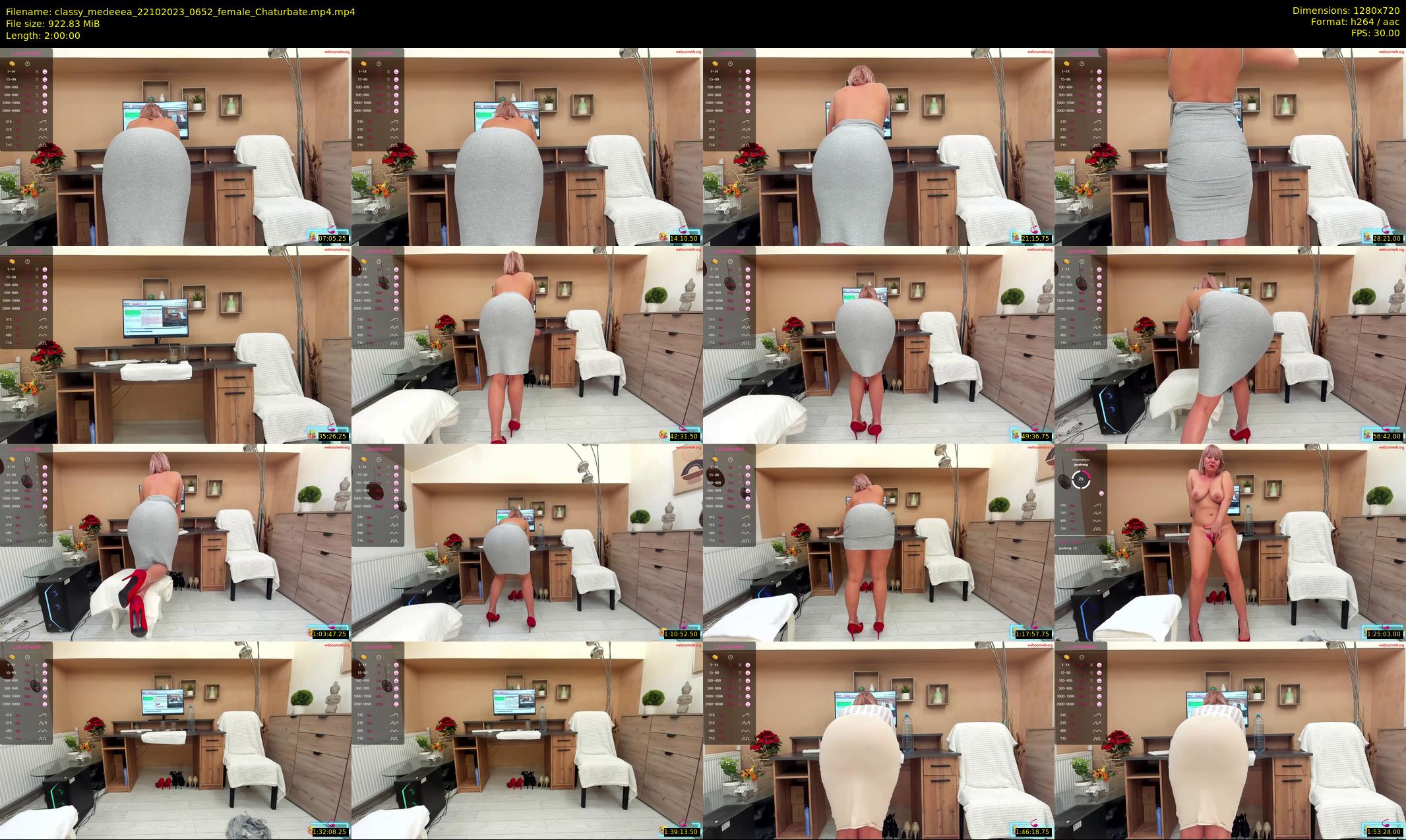 classy_medeeea — 120 minute Chaturbate female cam show recording, 720p, Oct 22, 2023