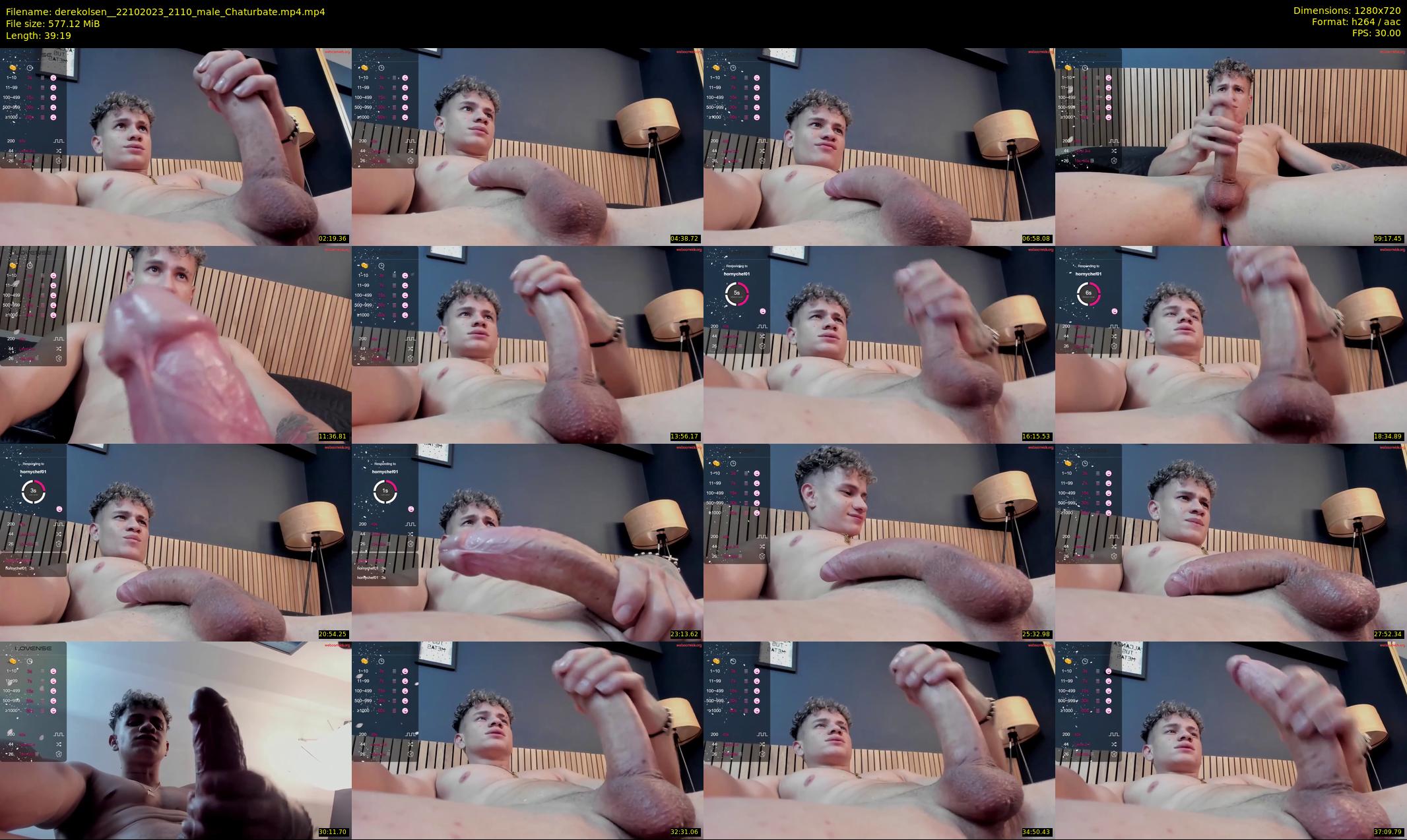derekolsen_ — 40 minute Chaturbate male cam show recording, 720p, Oct 22, 2023