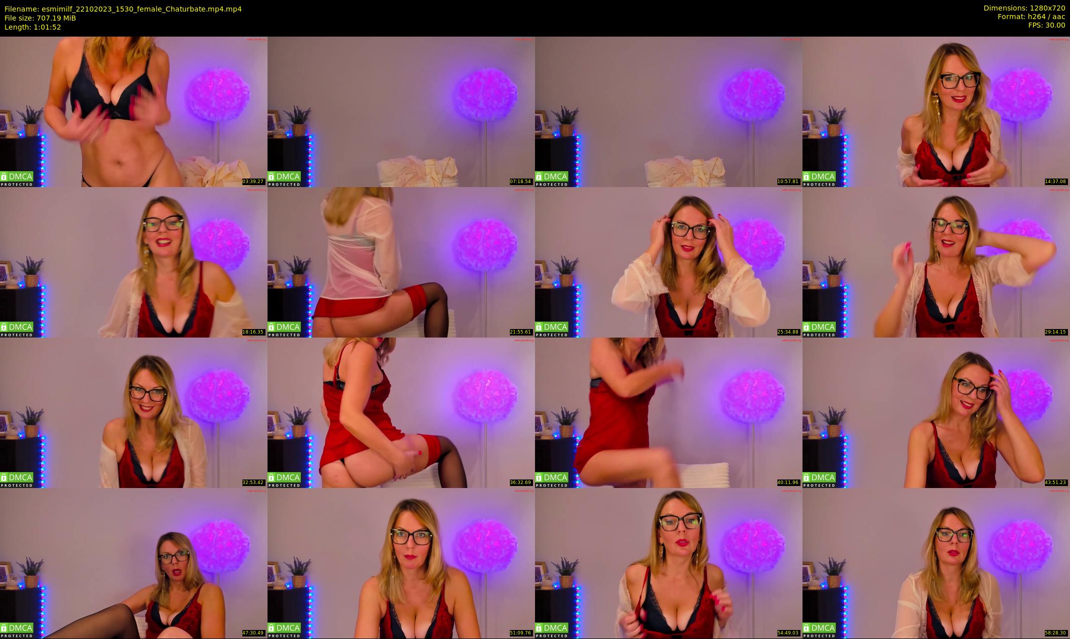 esmimilf — 62 minute Chaturbate female cam show recording, 720p, Oct 22, 2023