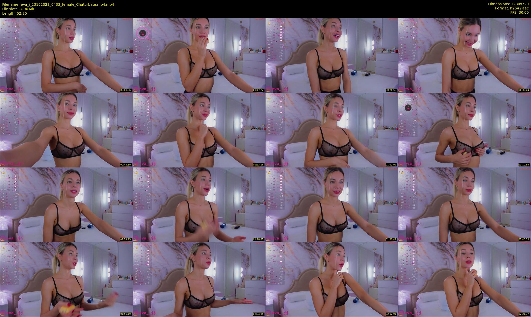 eva_j — 3 minute Chaturbate female cam show recording, 720p, Oct 23, 2023