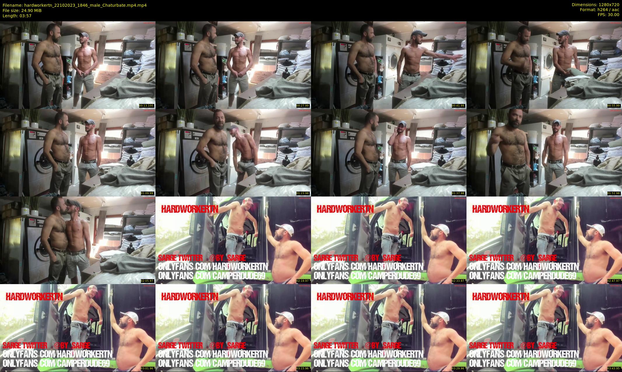 hardworkertn — 4 minute Chaturbate male cam show recording, 720p, Oct 22, 2023