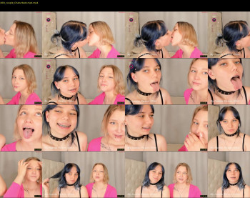 hornykittens — 3 minute Chaturbate couple cam show recording, 720p, Oct 22, 2023
