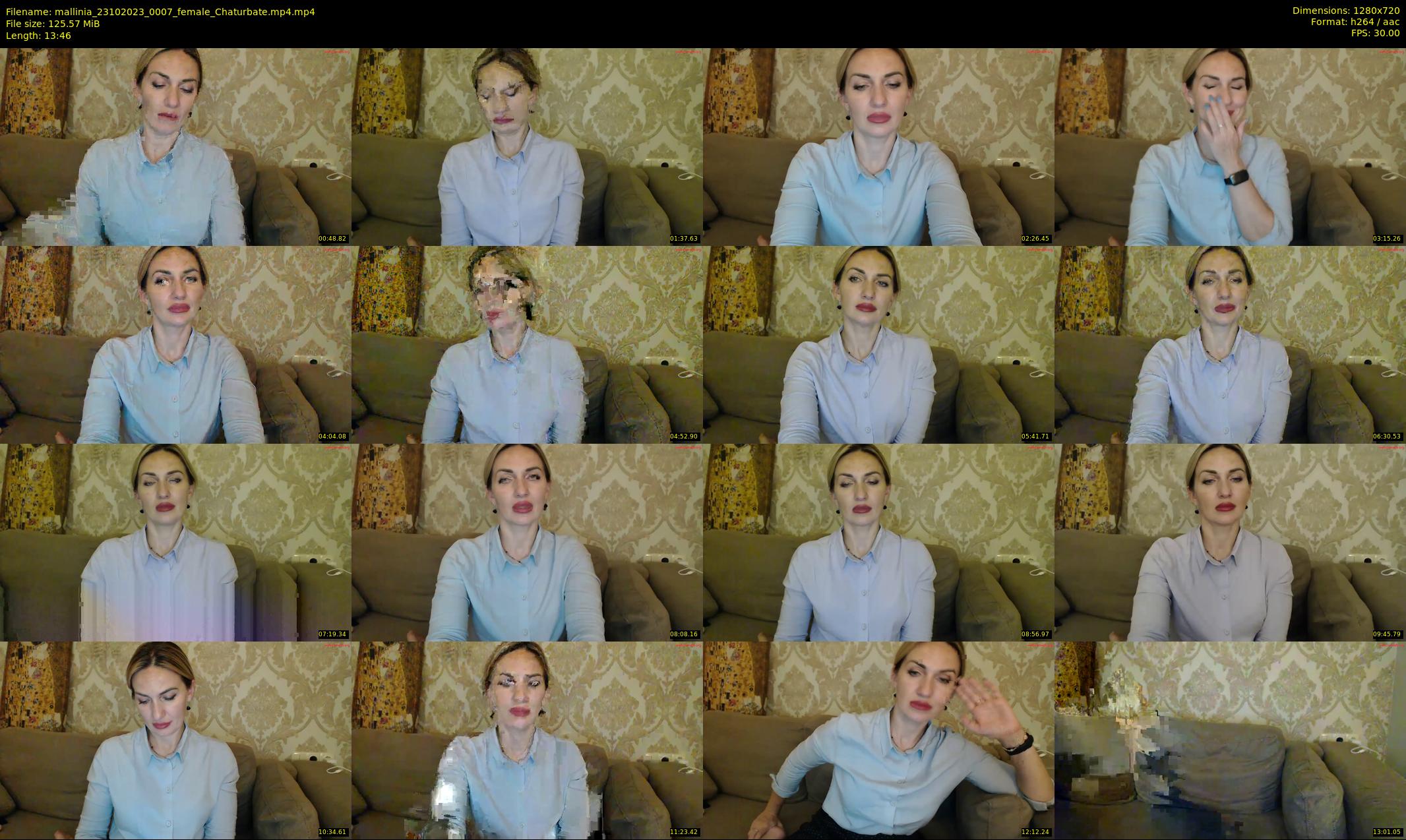 mallinia — 14 minute Chaturbate female cam show recording, 720p, Oct 23, 2023