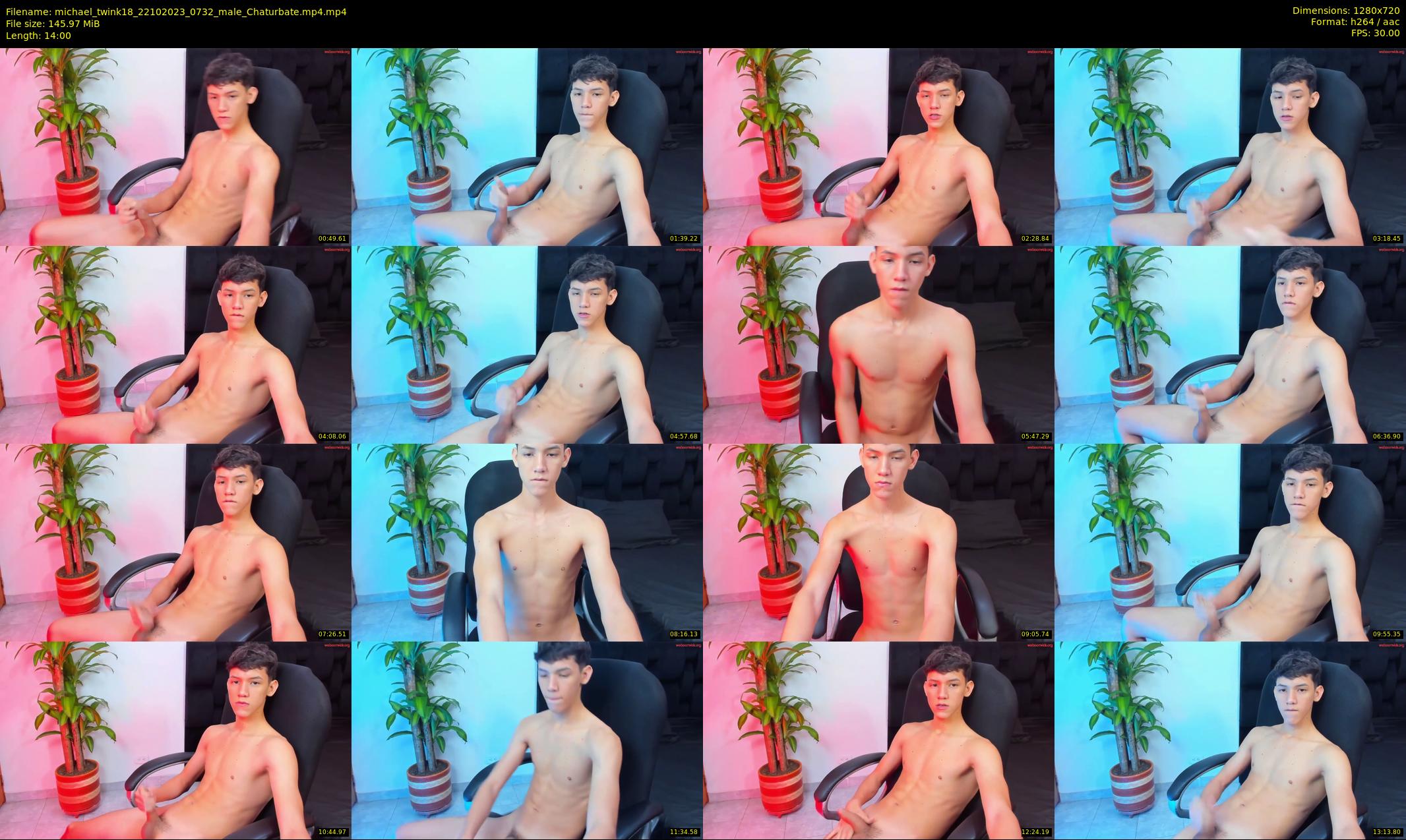 michael_twink18 — 14 minute Chaturbate male cam show recording, 720p, Oct 22, 2023