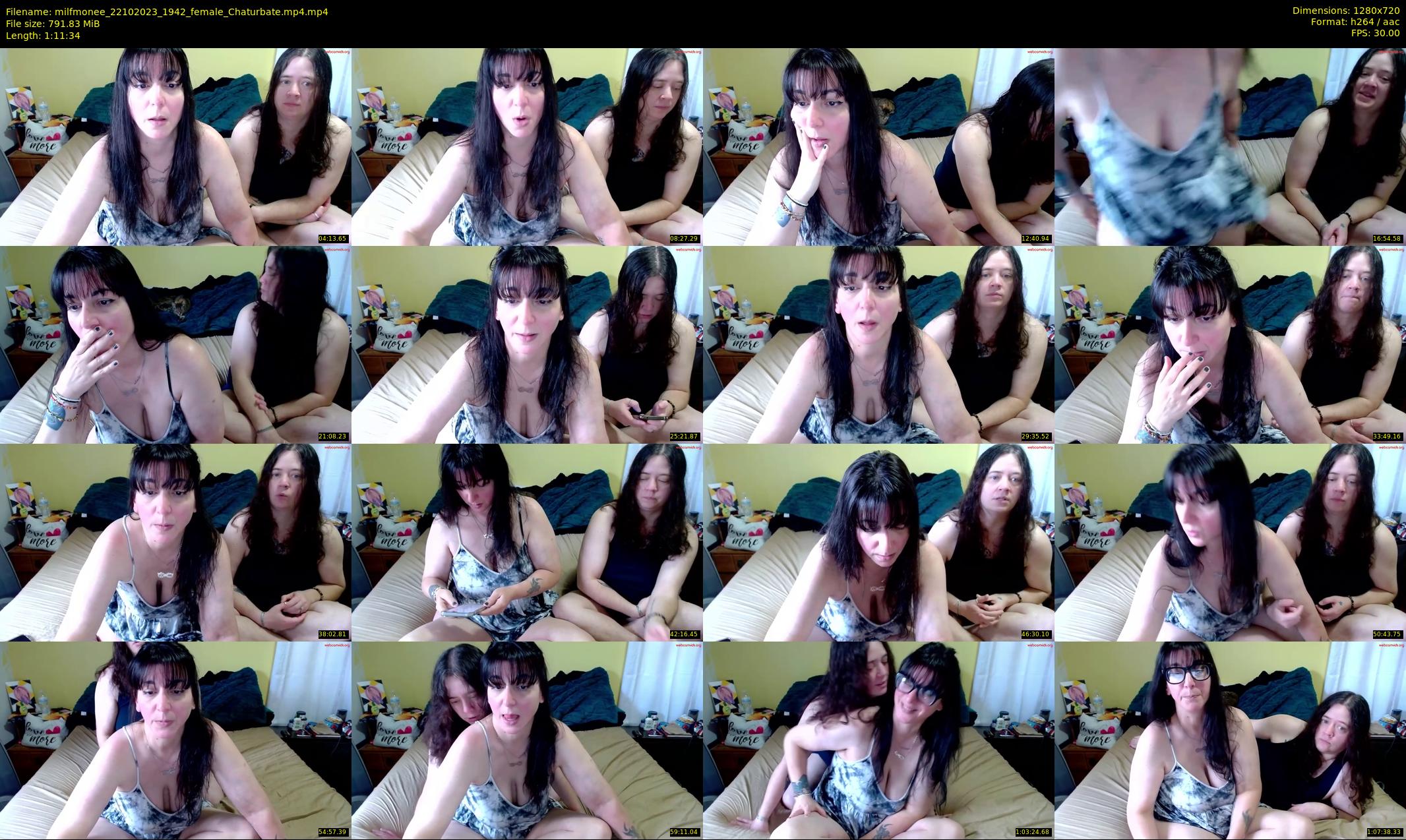 milfmonee — 72 minute Chaturbate female cam show recording, 720p, Oct 22, 2023