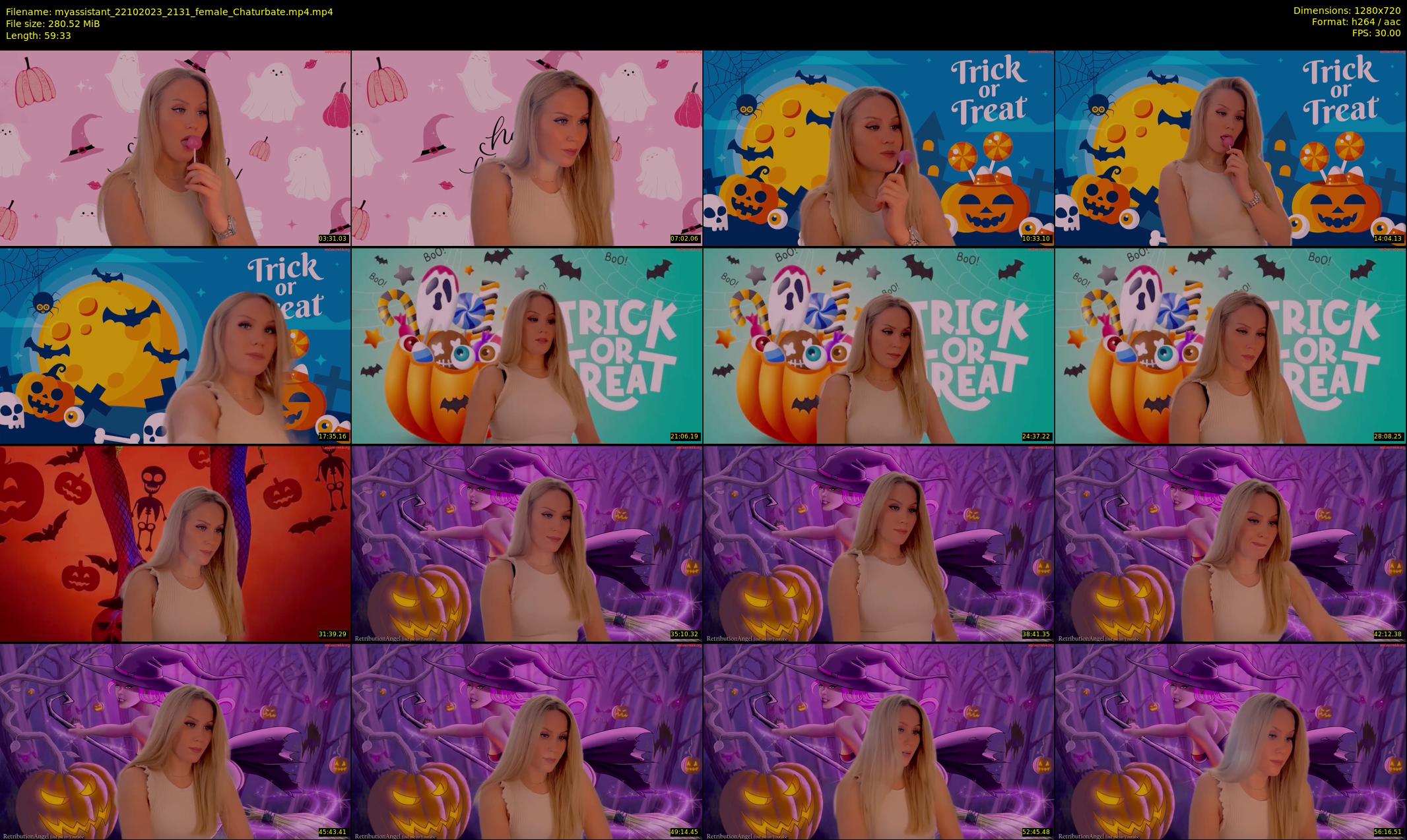 myassistant — 60 minute Chaturbate female cam show recording, 720p, Oct 22, 2023