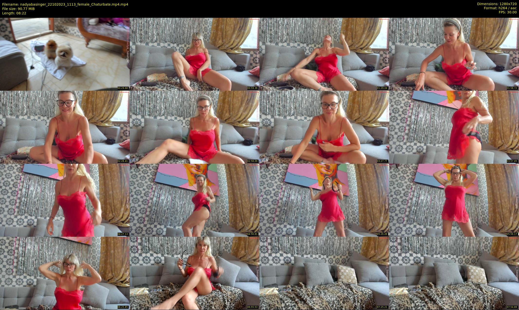 nadyabasinger — 9 minute Chaturbate female cam show recording, 720p, Oct 22, 2023