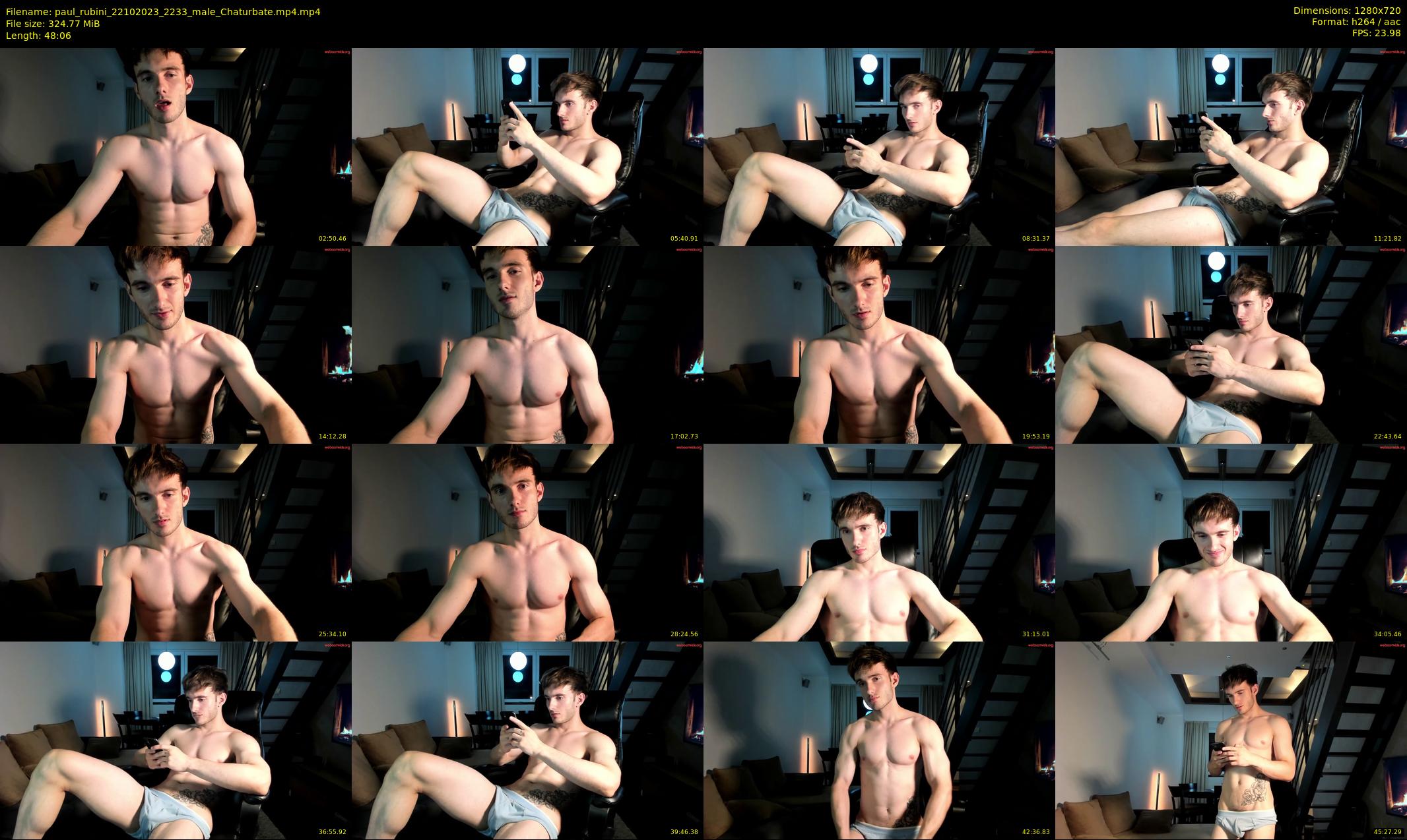 paul_rubini — 49 minute Chaturbate male cam show recording, 720p, Oct 22, 2023