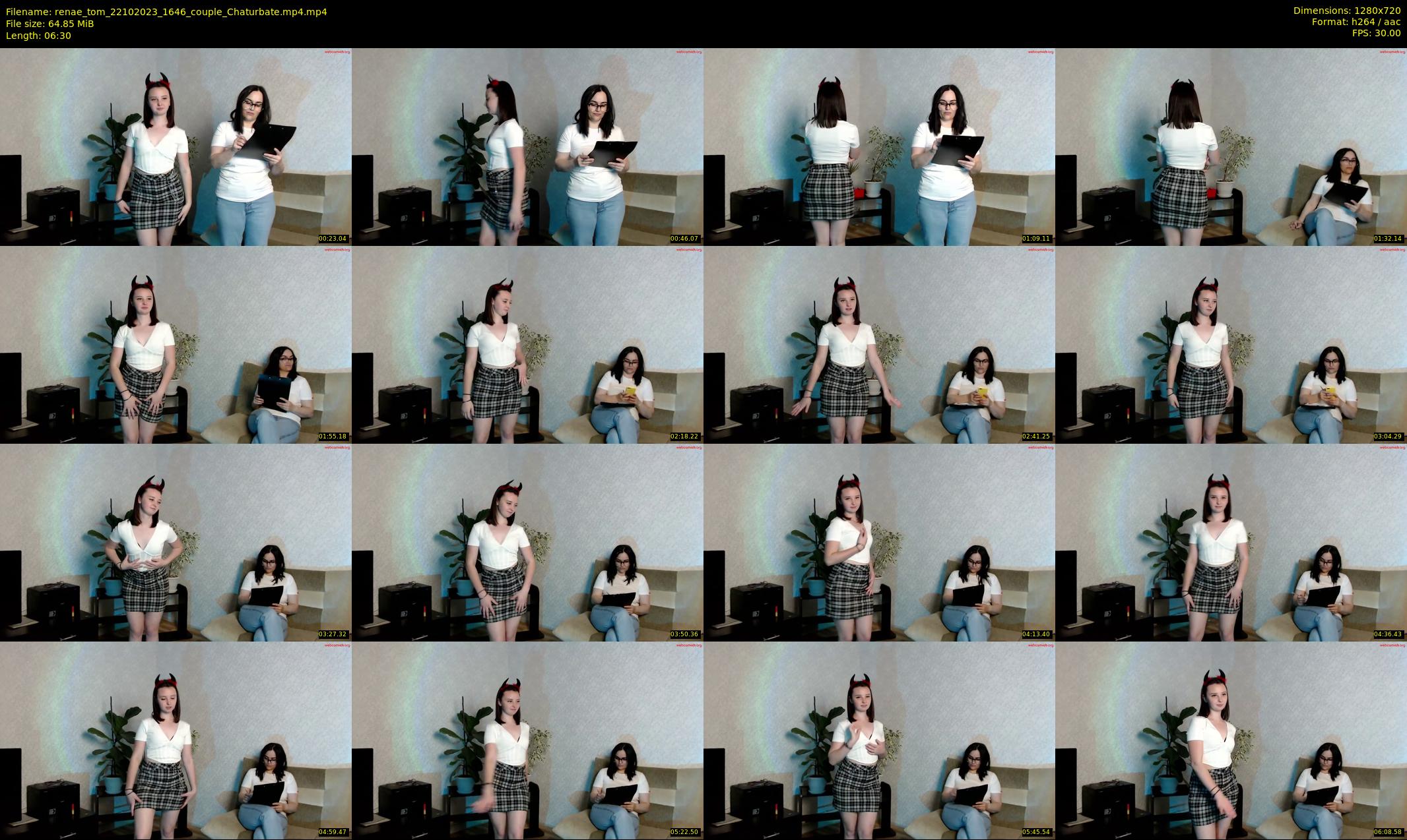 renae_tom — 7 minute Chaturbate couple cam show recording, 720p, Oct 22, 2023