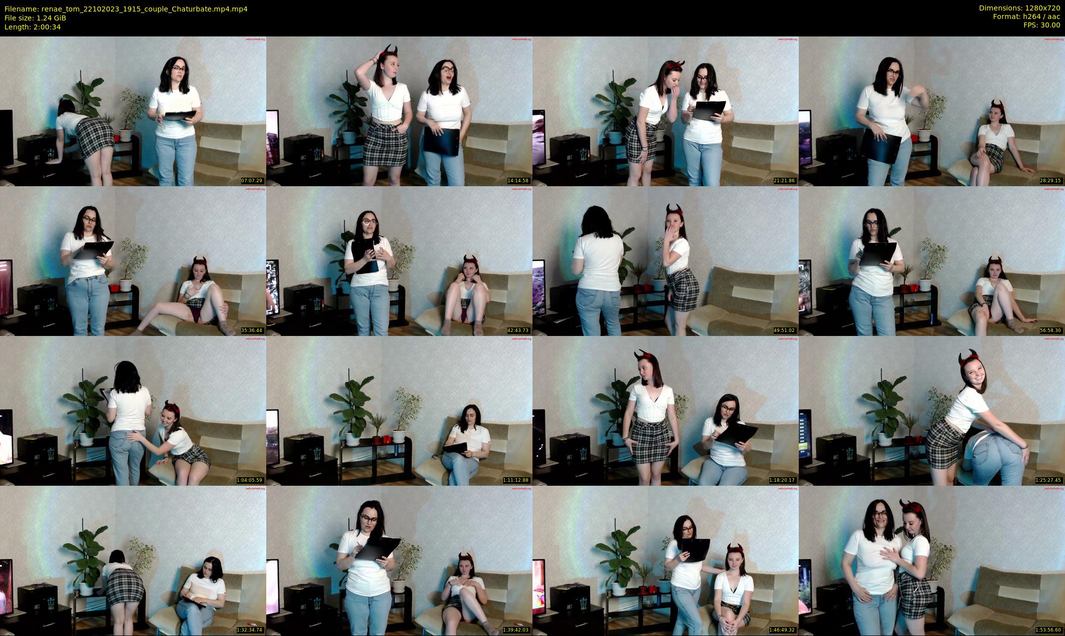 renae_tom — 121 minute Chaturbate couple cam show recording, 720p, Oct 22, 2023