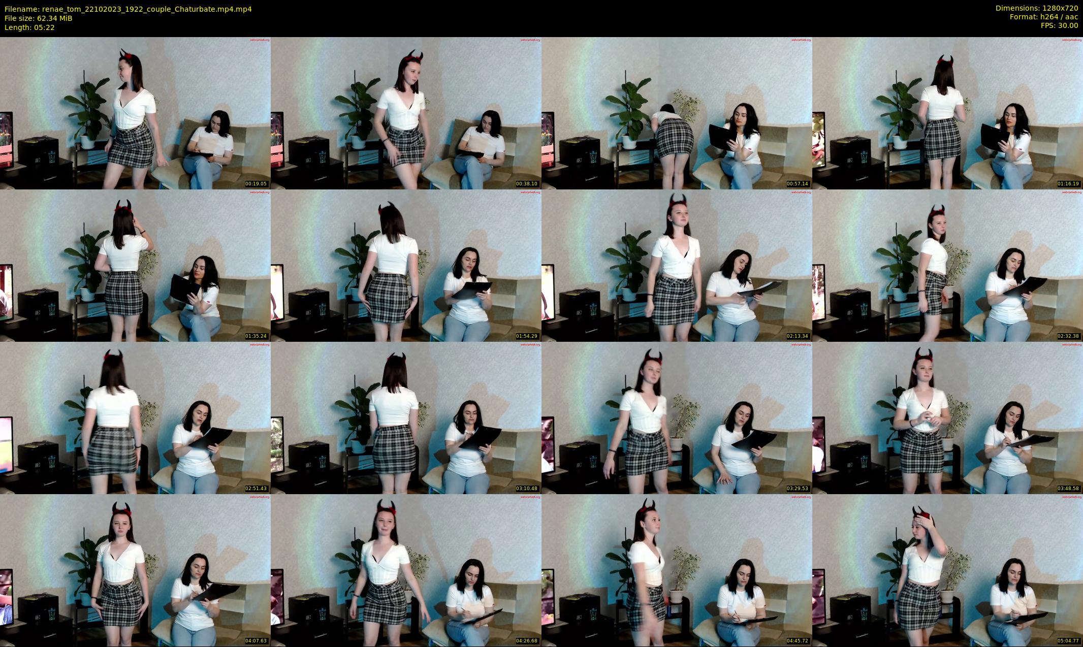 renae_tom — 6 minute Chaturbate couple cam show recording, 720p, Oct 22, 2023
