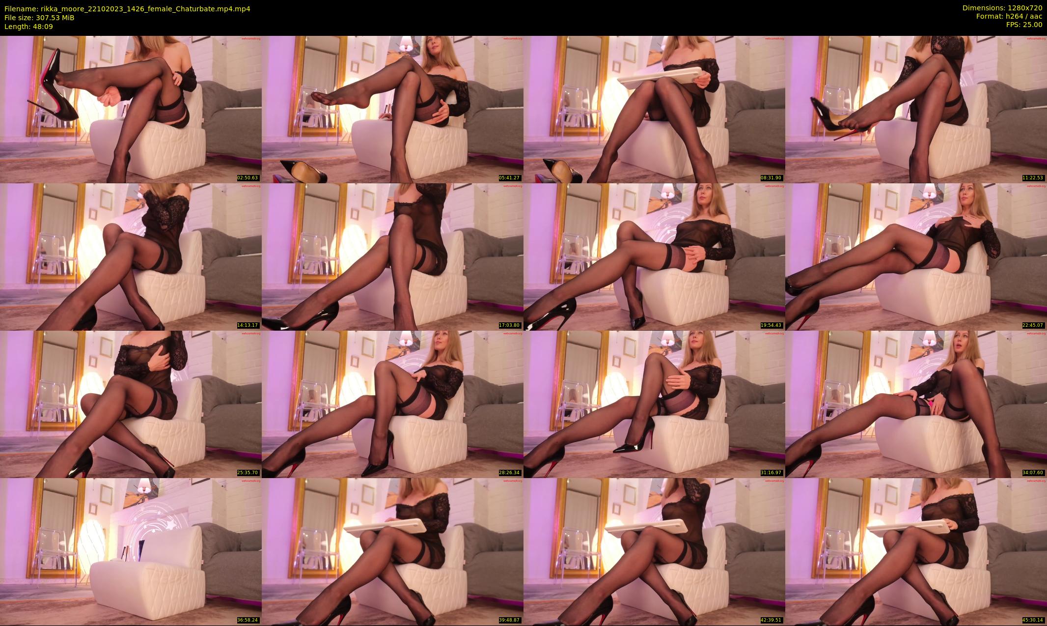 rikka_moore — 49 minute Chaturbate female cam show recording, 720p, Oct 22, 2023
