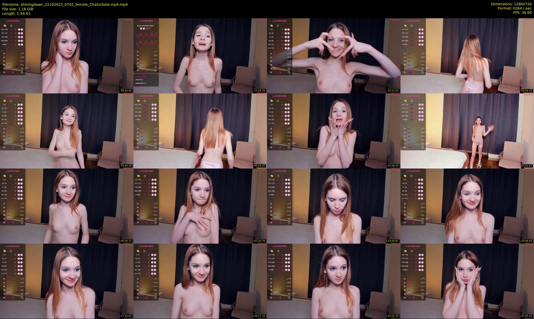 shiningdawn — 115 minute Chaturbate female cam show recording, 720p, Oct 22, 2023