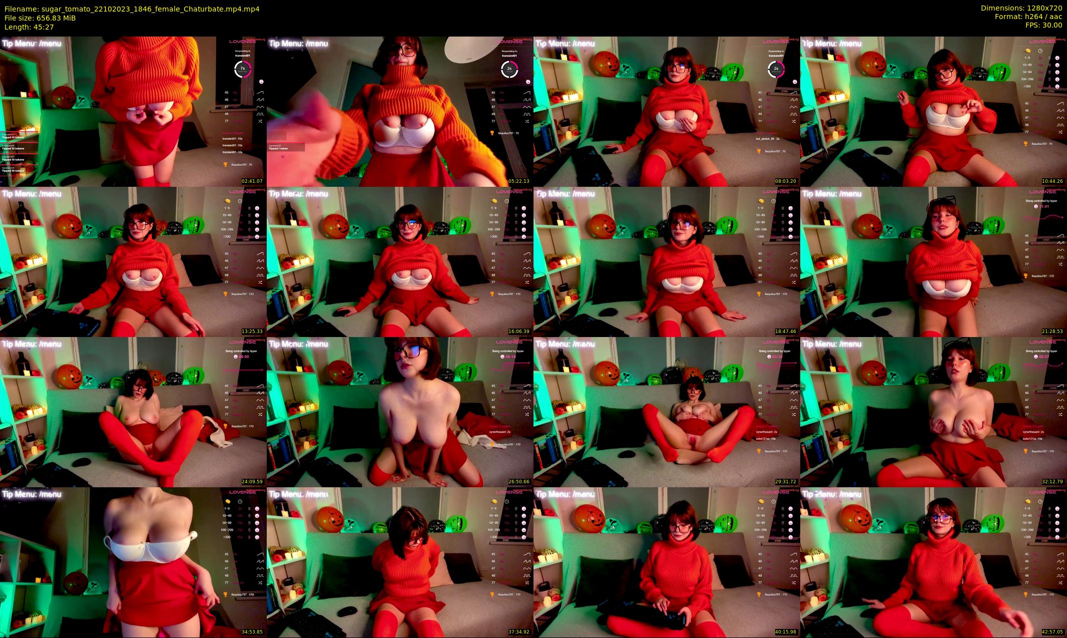 sugar_tomato — 46 minute Chaturbate female cam show recording, 720p, Oct 22, 2023