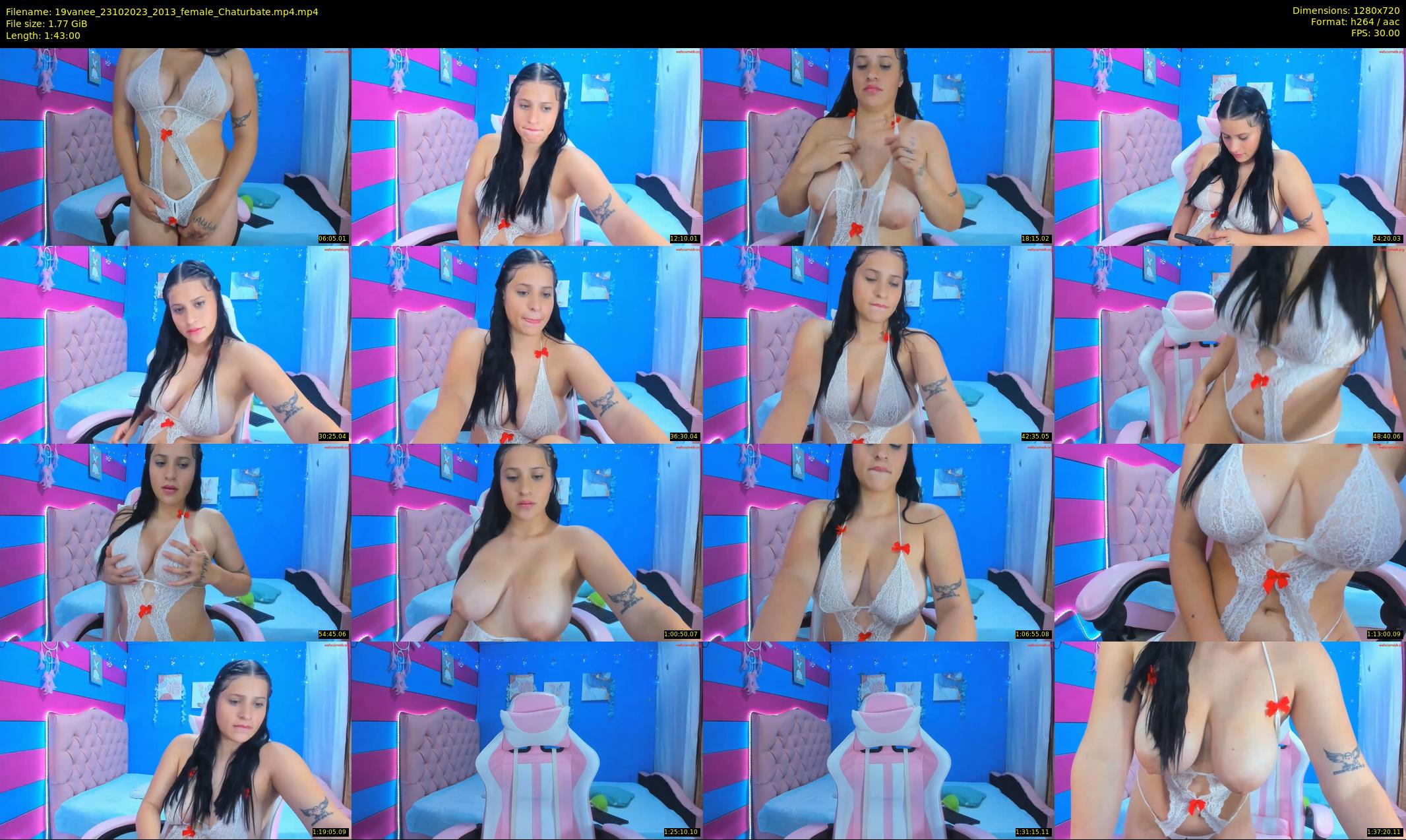 19vanee — 103 minute Chaturbate female cam show recording, 720p, Oct 23, 2023