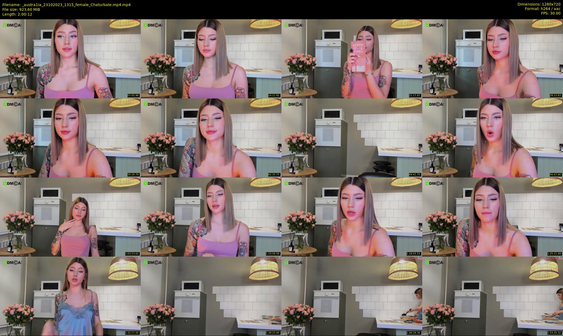 _austra1ia — 121 minute Chaturbate female cam show recording, 720p, Oct 23, 2023