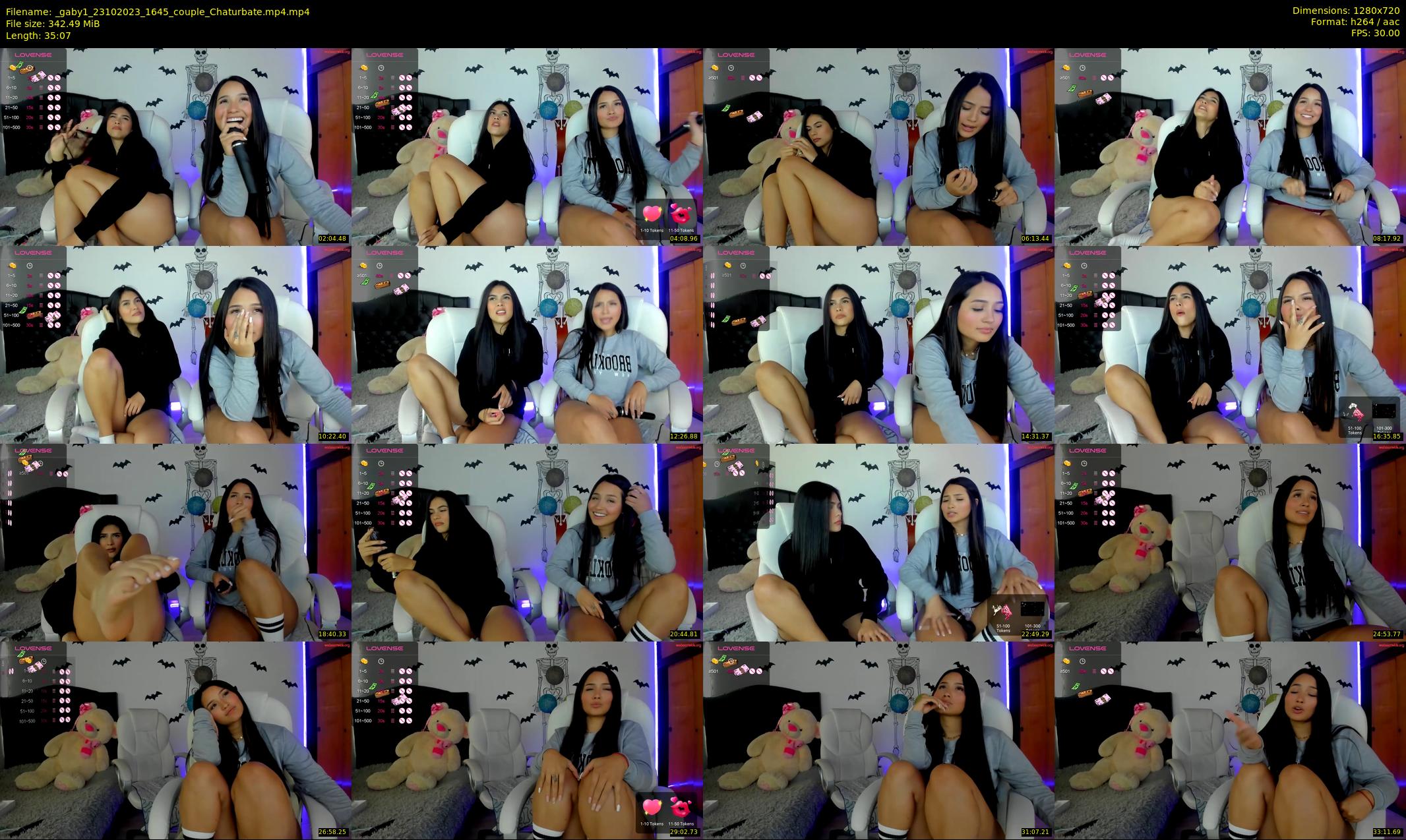 _gaby1 — 36 minute Chaturbate female cam show recording, 720p, Oct 23, 2023
