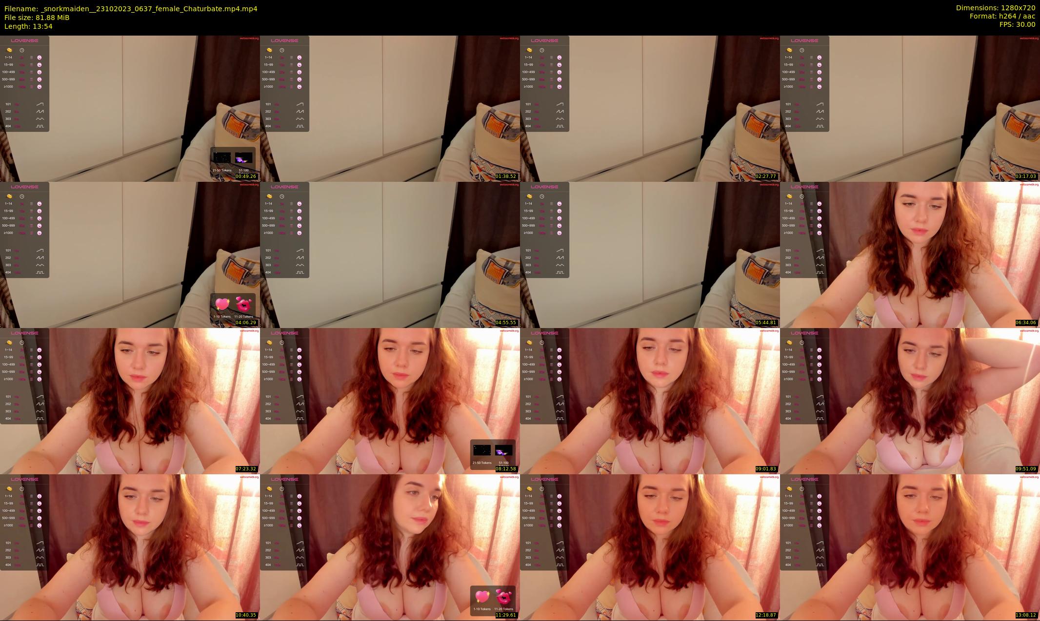 _snorkmaiden_ — 14 minute Chaturbate female cam show recording, 720p, Oct 23, 2023