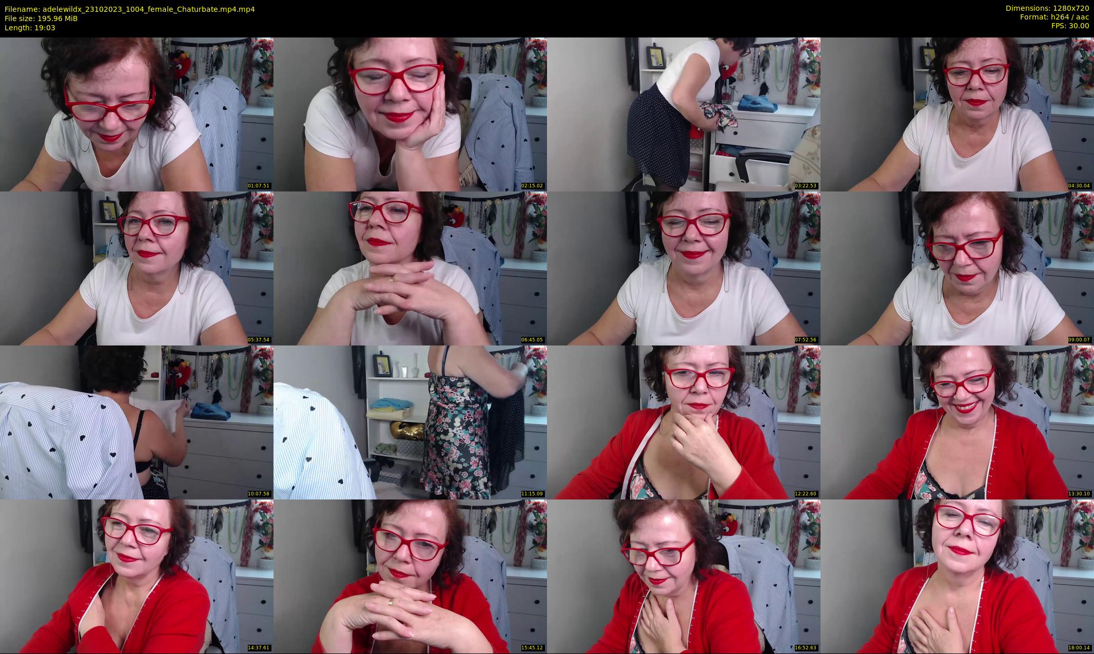 adelewildx — 20 minute Chaturbate female cam show recording, 720p, Oct 23, 2023