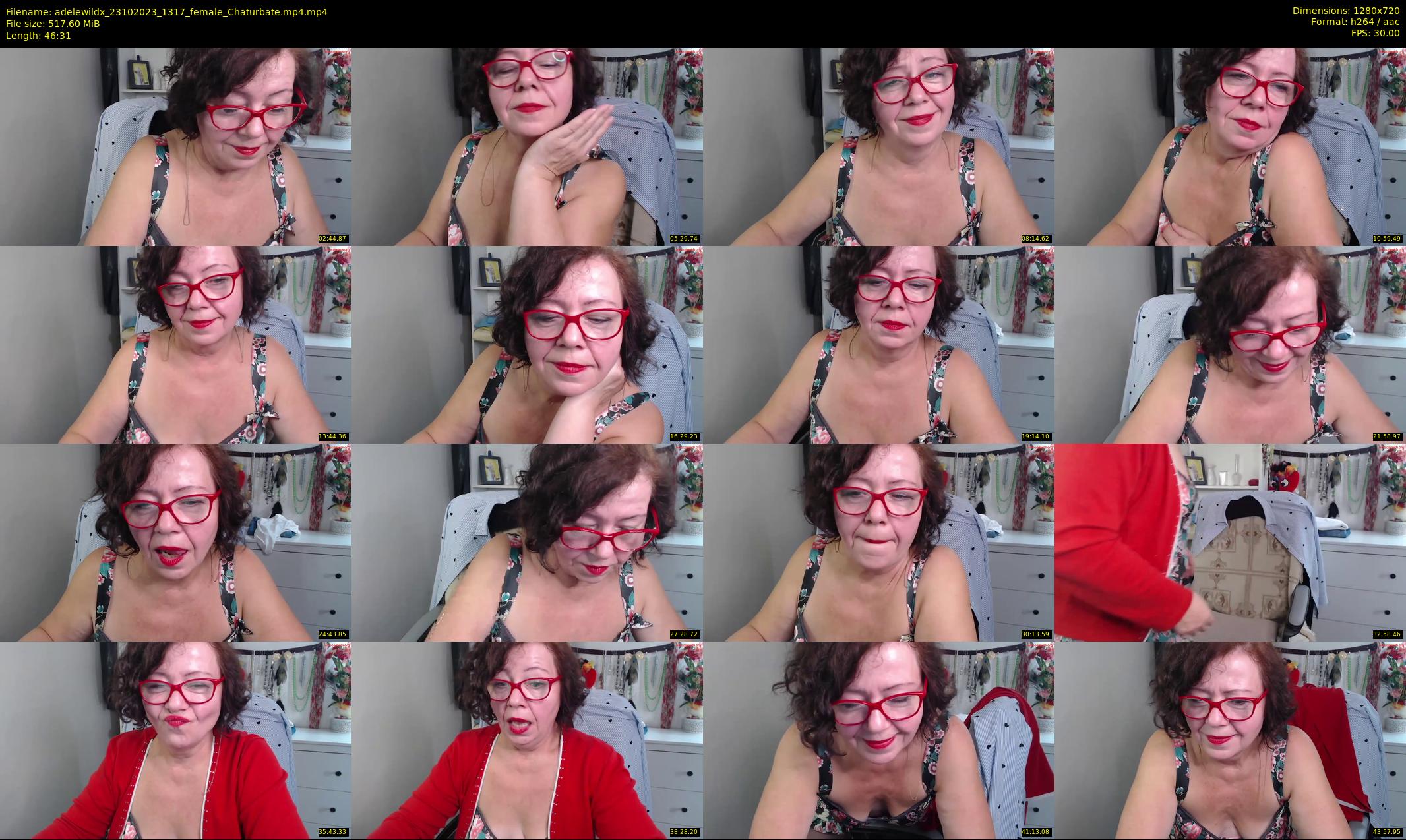 adelewildx — 47 minute Chaturbate female cam show recording, 720p, Oct 23, 2023