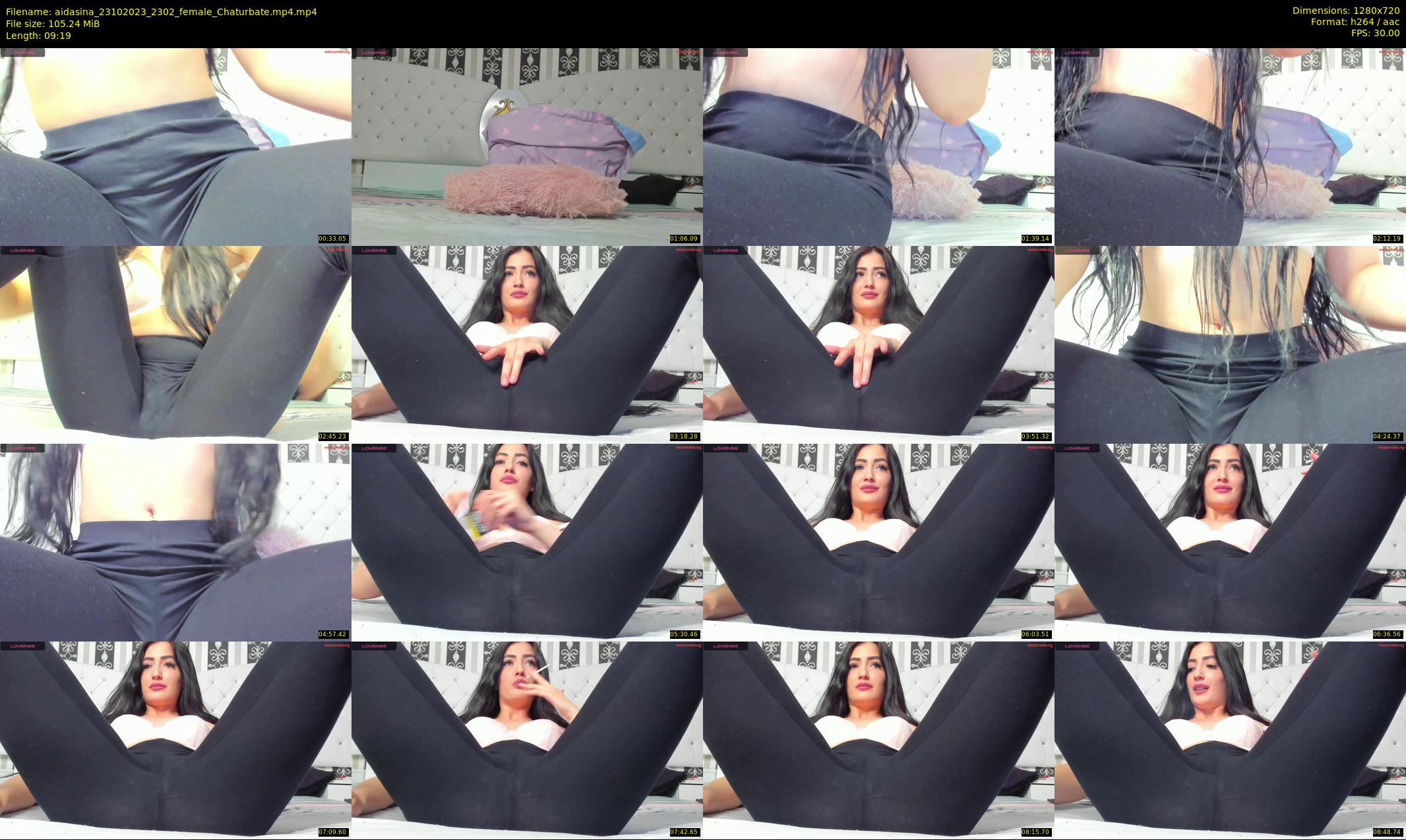 aidasina — 10 minute Chaturbate female cam show recording, 720p, Oct 23, 2023