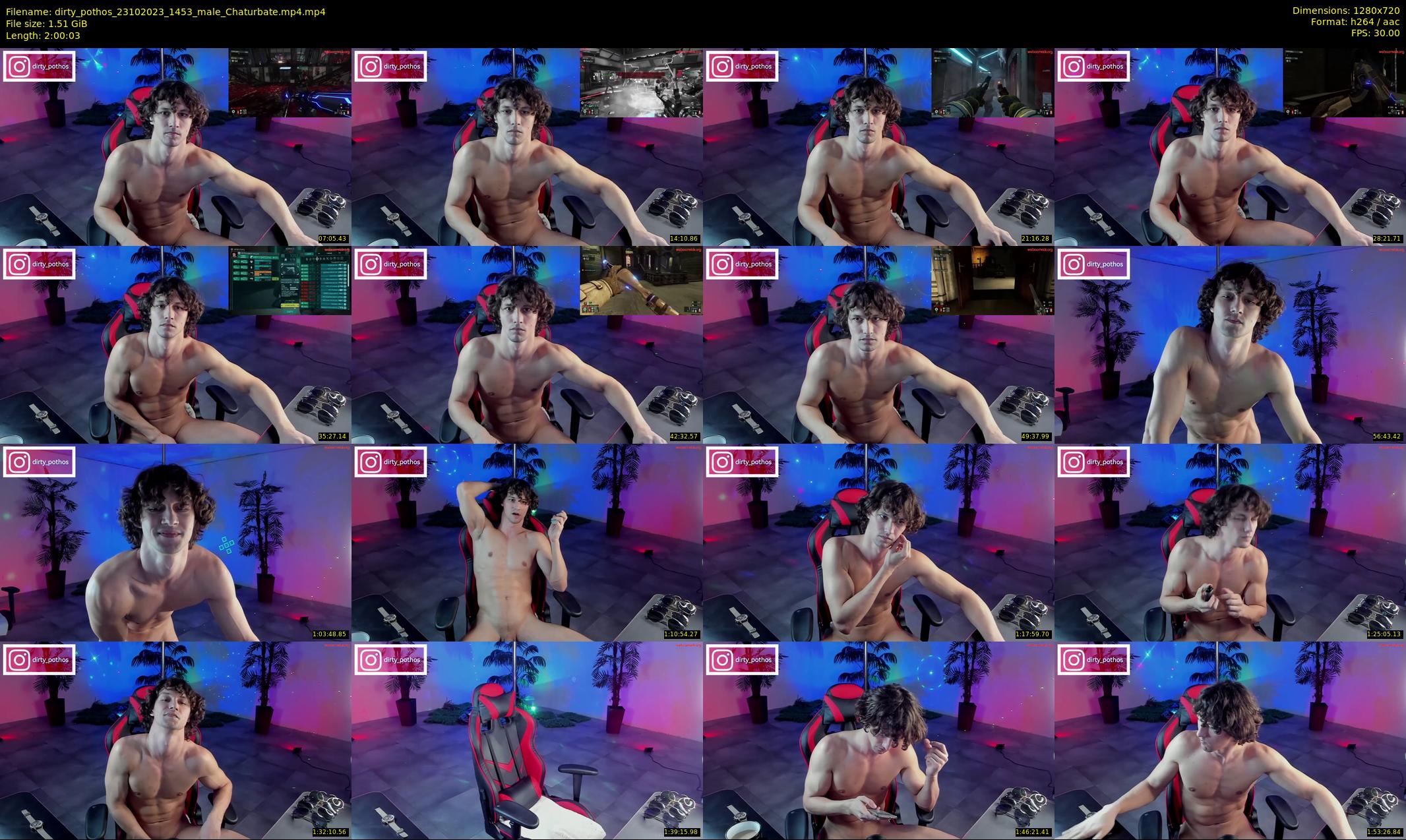 dirty_pothos — 121 minute Chaturbate male cam show recording, 720p, Oct 23, 2023