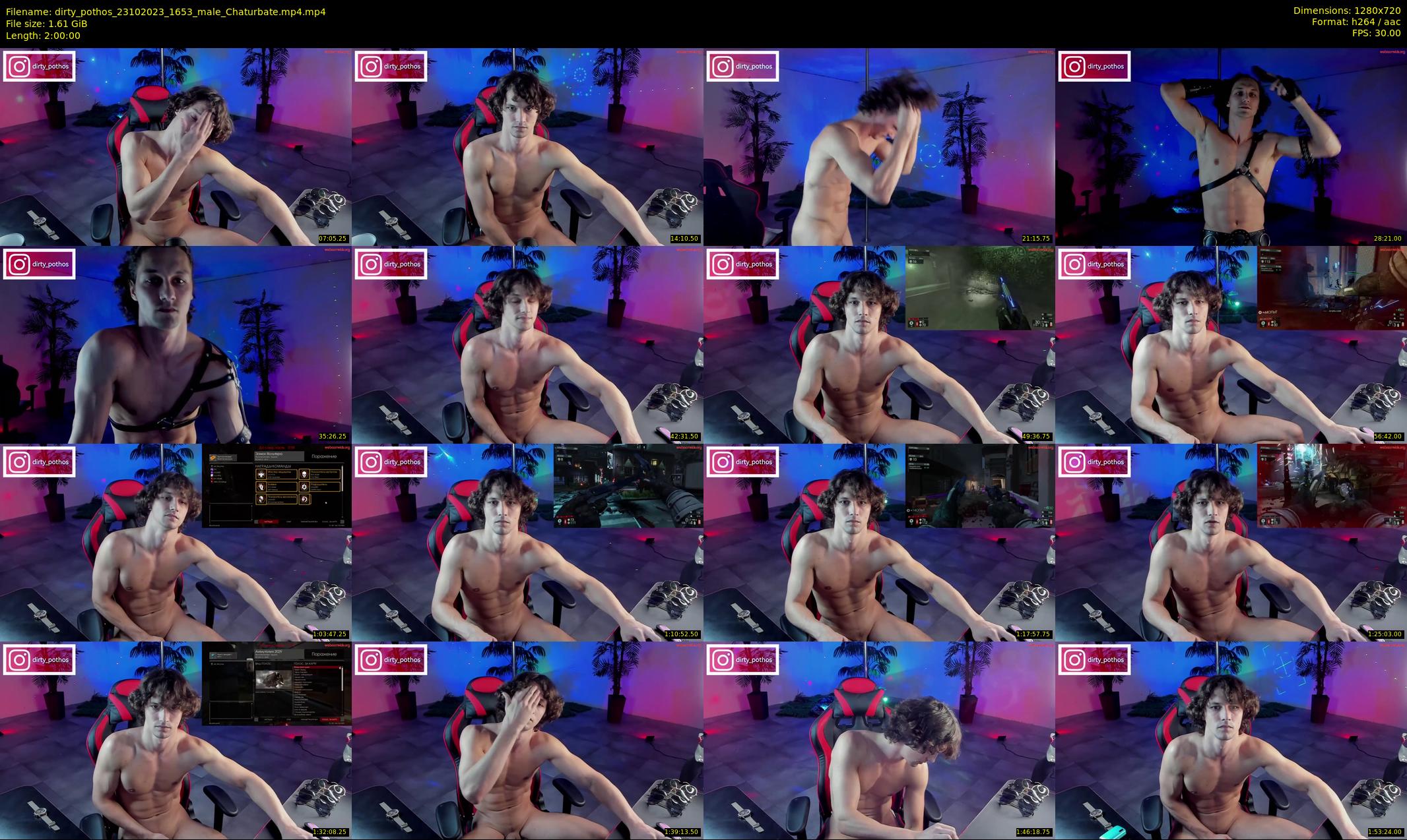 dirty_pothos — 120 minute Chaturbate male cam show recording, 720p, Oct 23, 2023