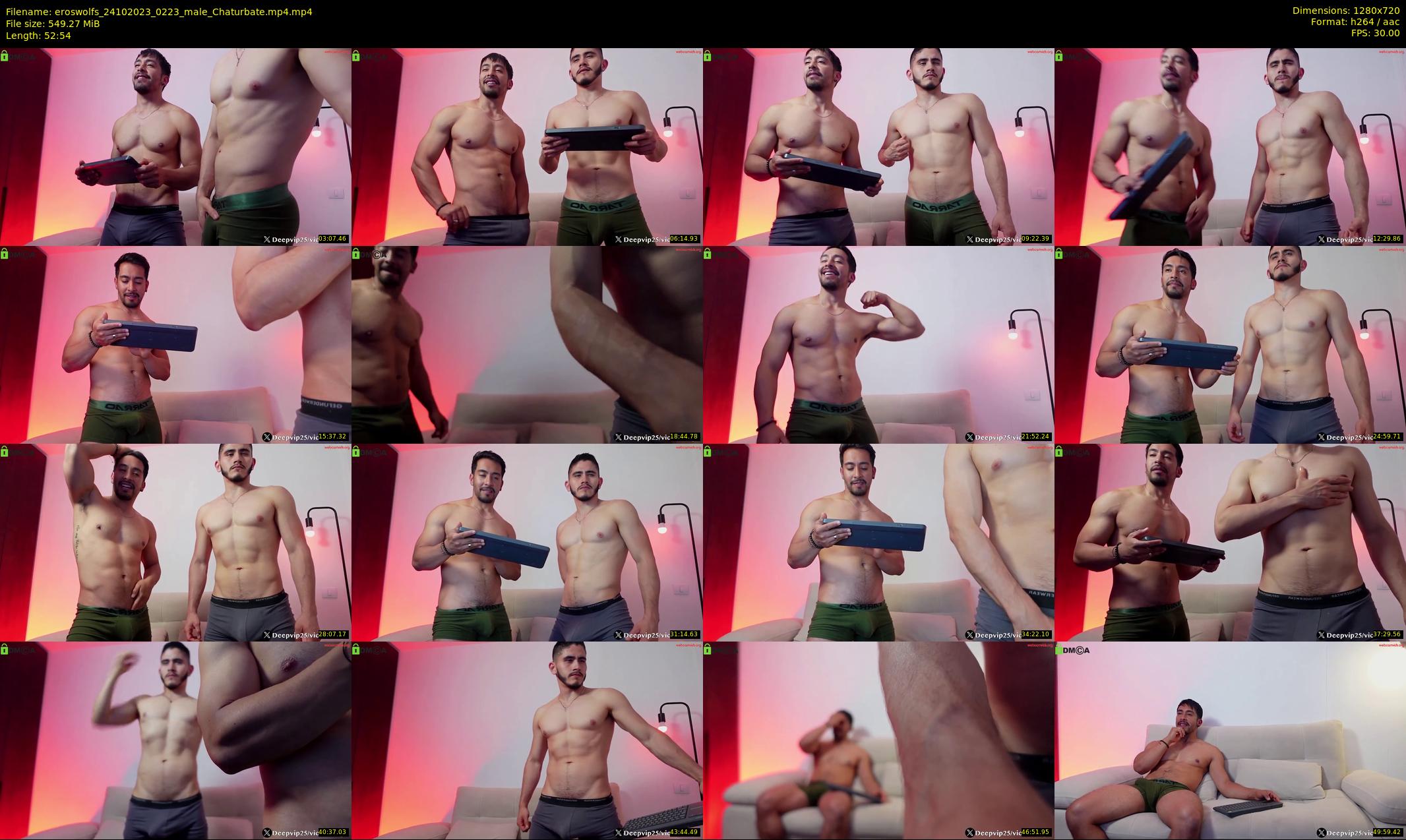 eroswolfs — 53 minute Chaturbate male cam show recording, 720p, Oct 24, 2023