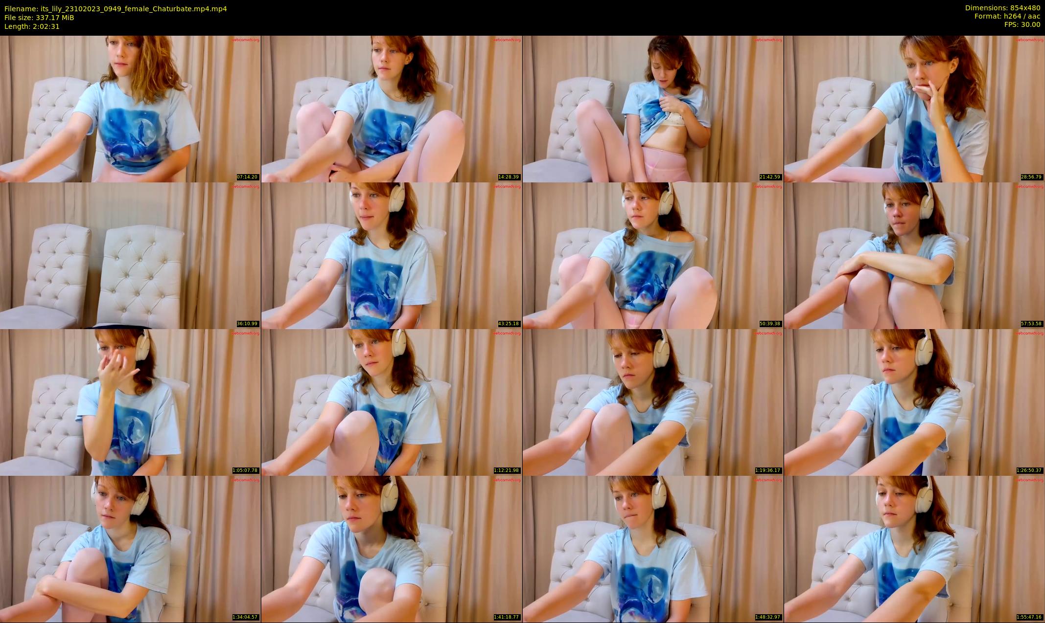 its_lily — 123 minute Chaturbate female cam show recording, 480p, Oct 23, 2023