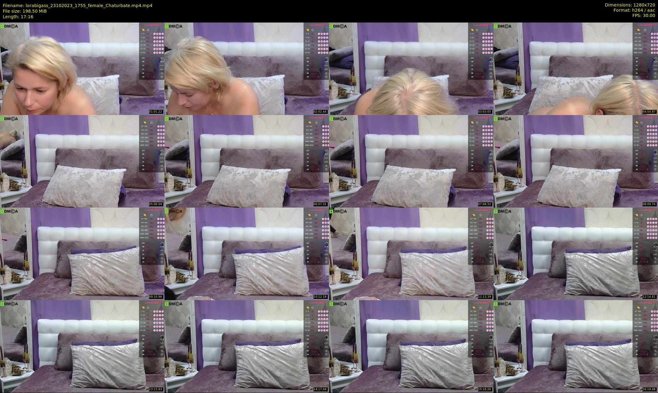 lorabigass — 18 minute Chaturbate female cam show recording, 720p, Oct 23, 2023