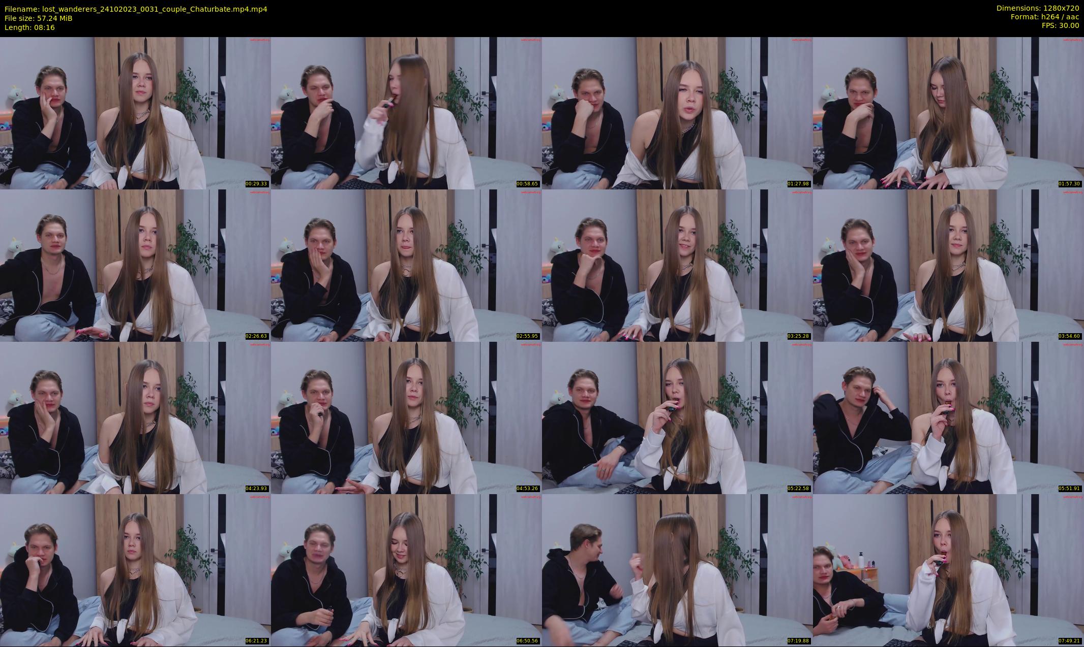 lost_wanderers — 9 minute Chaturbate couple cam show recording, 720p, Oct 24, 2023