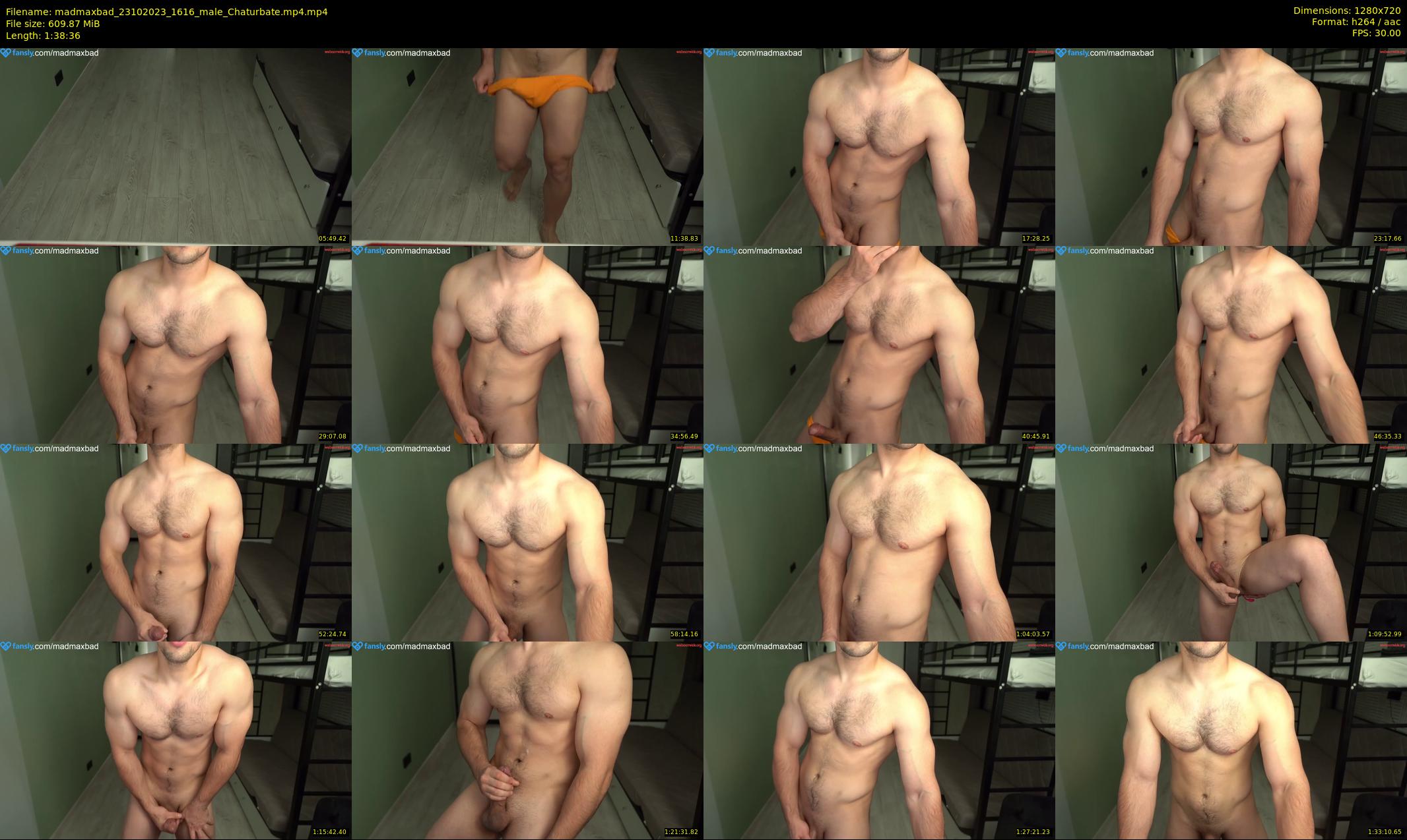 madmaxbad — 99 minute Chaturbate male cam show recording, 720p, Oct 23, 2023