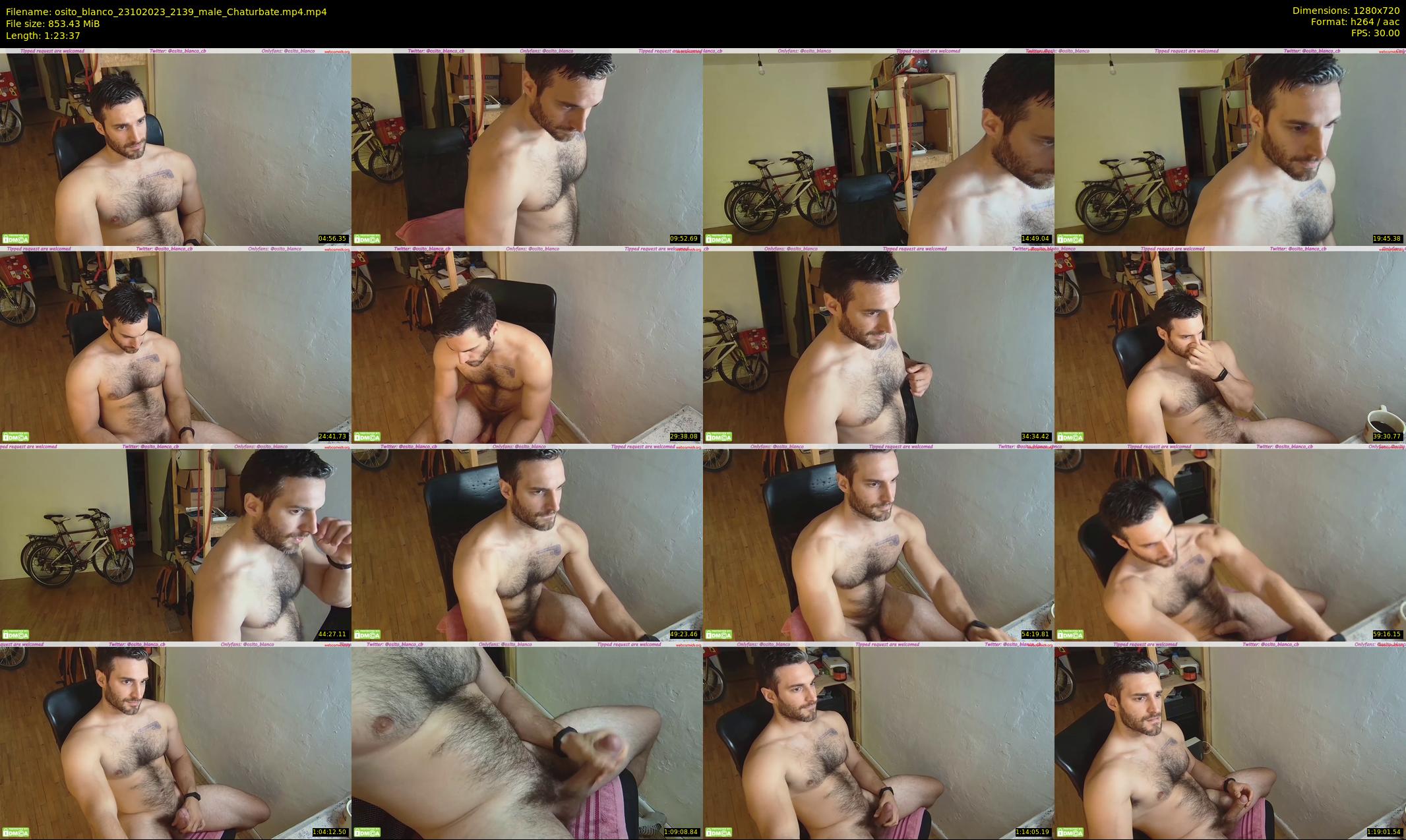 osito_blanco — 84 minute Chaturbate male cam show recording, 720p, Oct 23, 2023