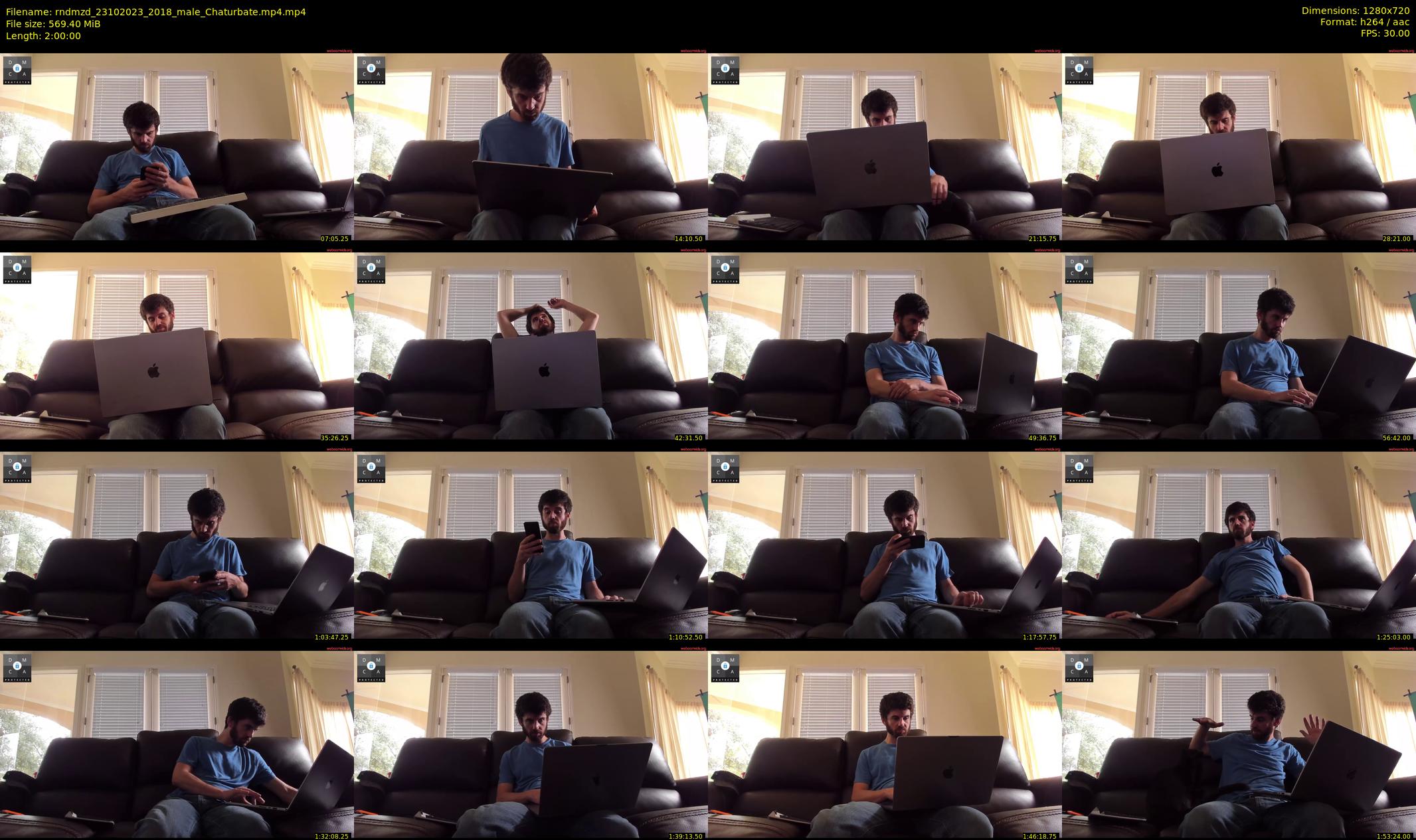 rndmzd — 120 minute Chaturbate male cam show recording, 720p, Oct 23, 2023