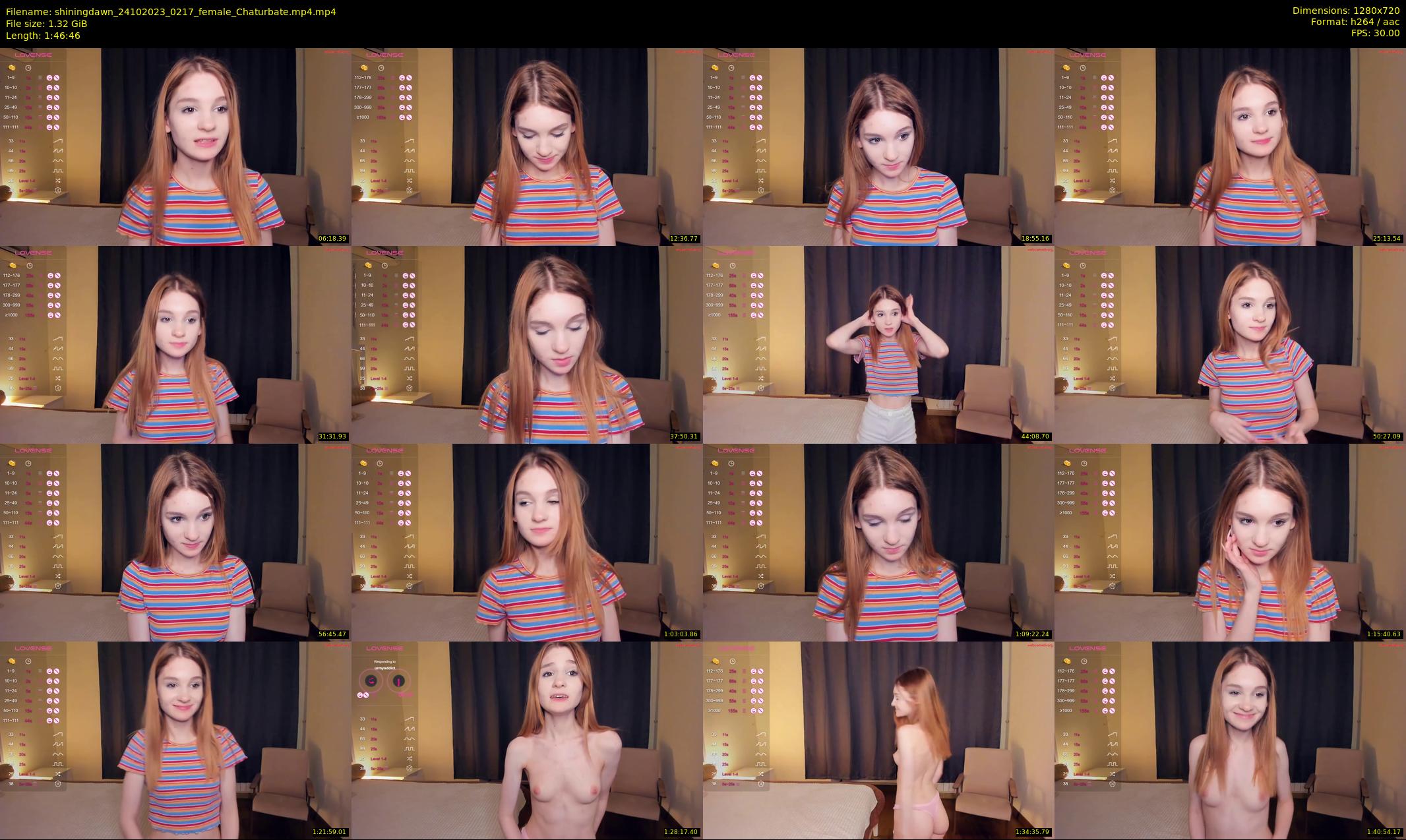 shiningdawn — 107 minute Chaturbate female cam show recording, 720p, Oct 24, 2023