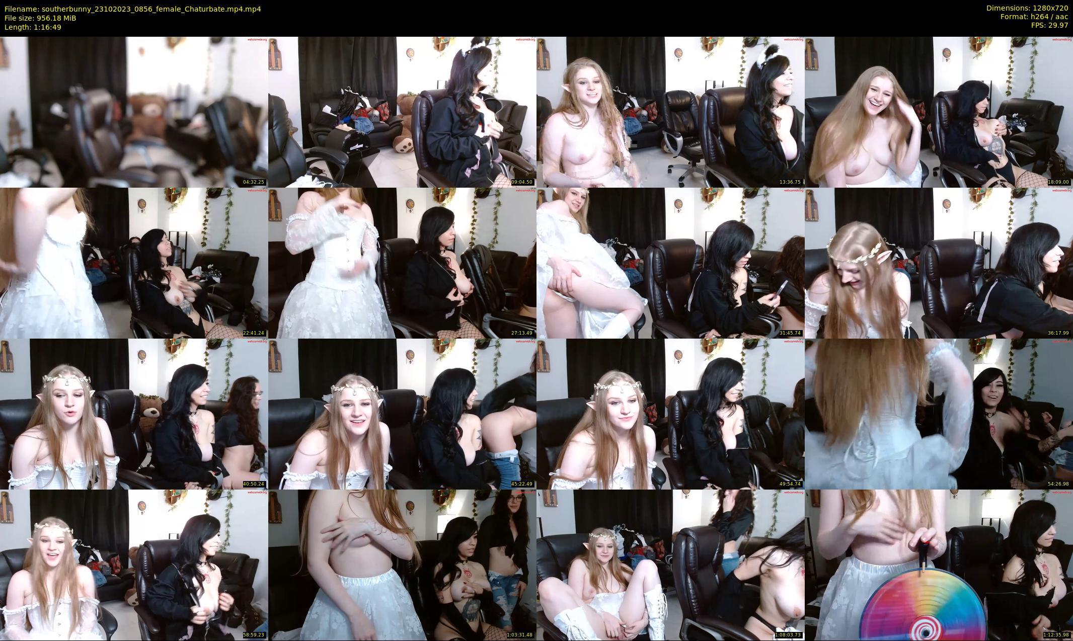 southerbunny — 77 minute Chaturbate female cam show recording, 720p, Oct 23, 2023